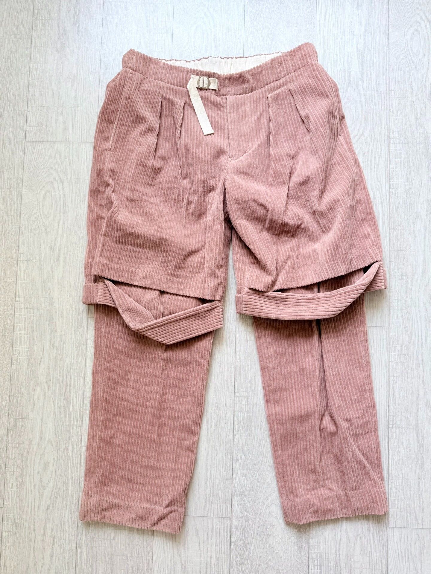 Other Heos Tokyo Light Pink Corduroy Pants Size 32" / US 10 / IT 46 - 4 Thumbnail
