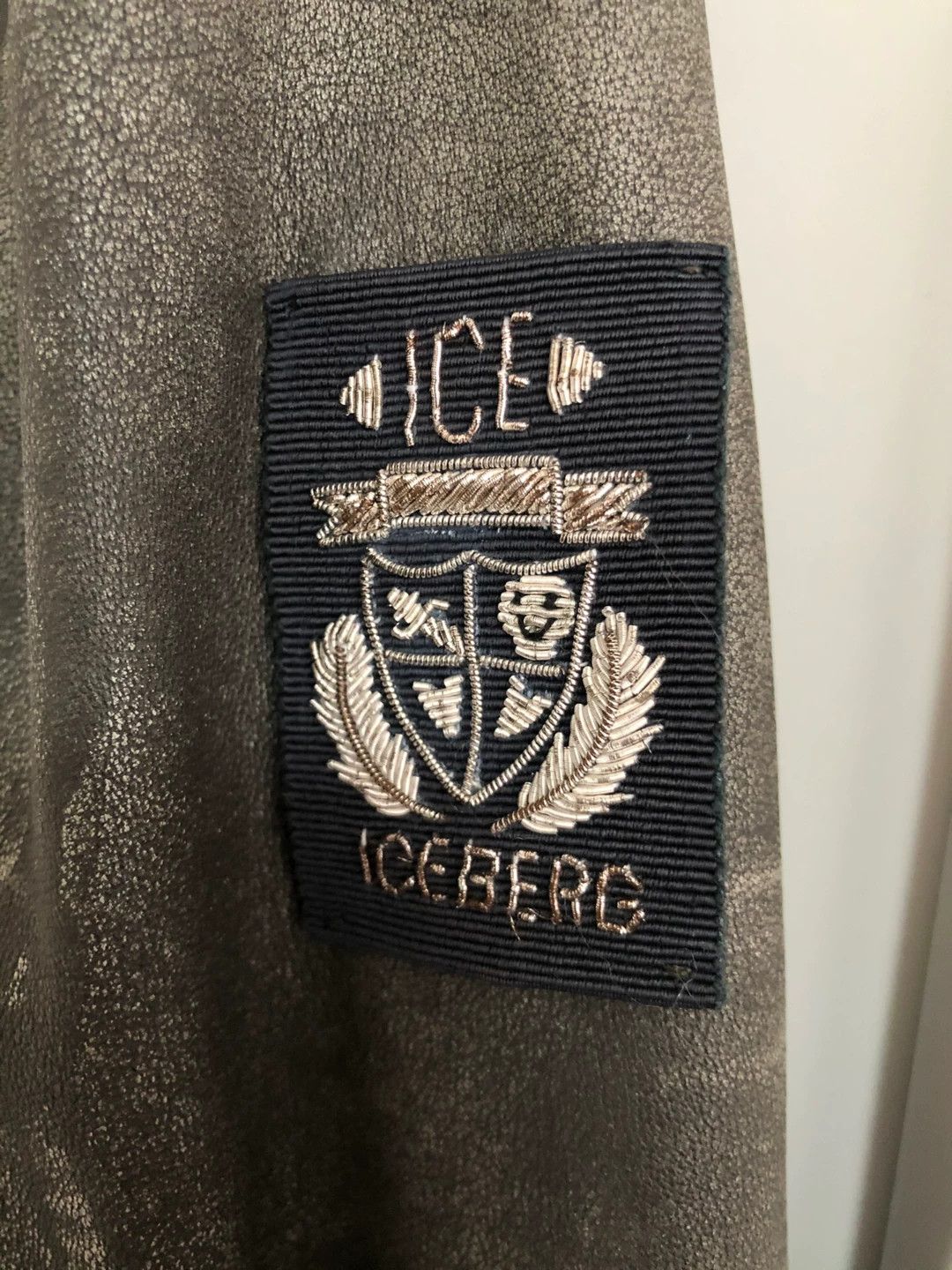 Iceberg Iceberg Leather Jacket Size US M / EU 48-50 / 2 - 7 Thumbnail