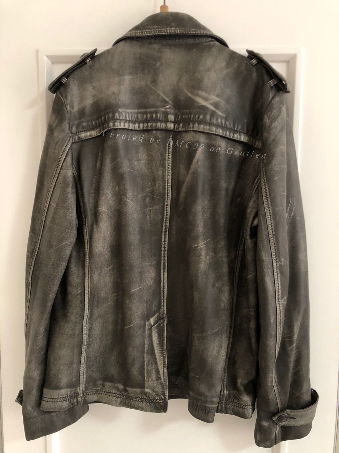 Iceberg Iceberg Leather Jacket Size US M / EU 48-50 / 2 - 2 Thumbnail