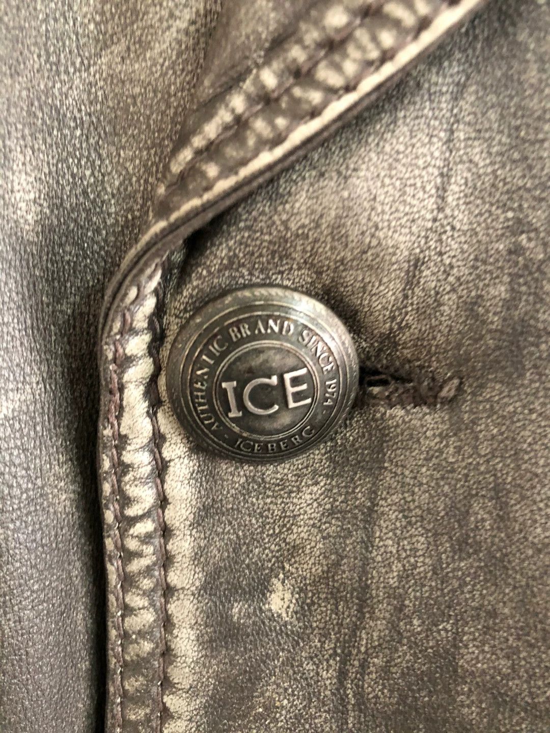 Iceberg Iceberg Leather Jacket Size US M / EU 48-50 / 2 - 6 Thumbnail