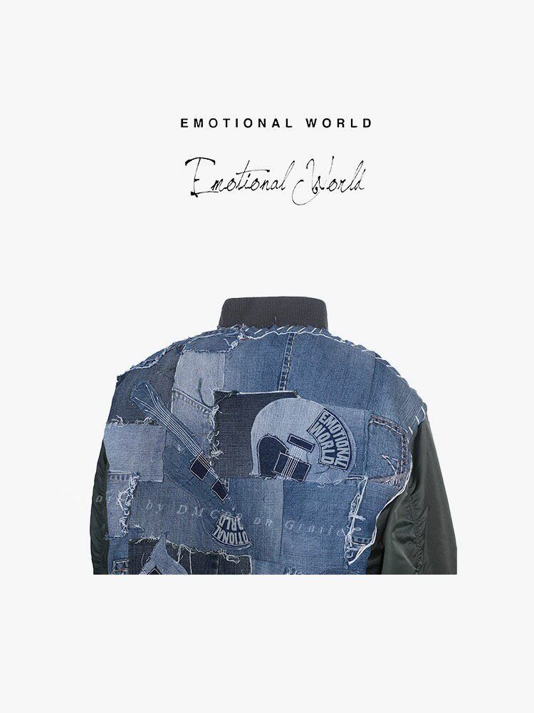 DISCOVERED discovered x Emotional World Denim Jacket Size US M / EU 48-50 / 2 - 5 Thumbnail