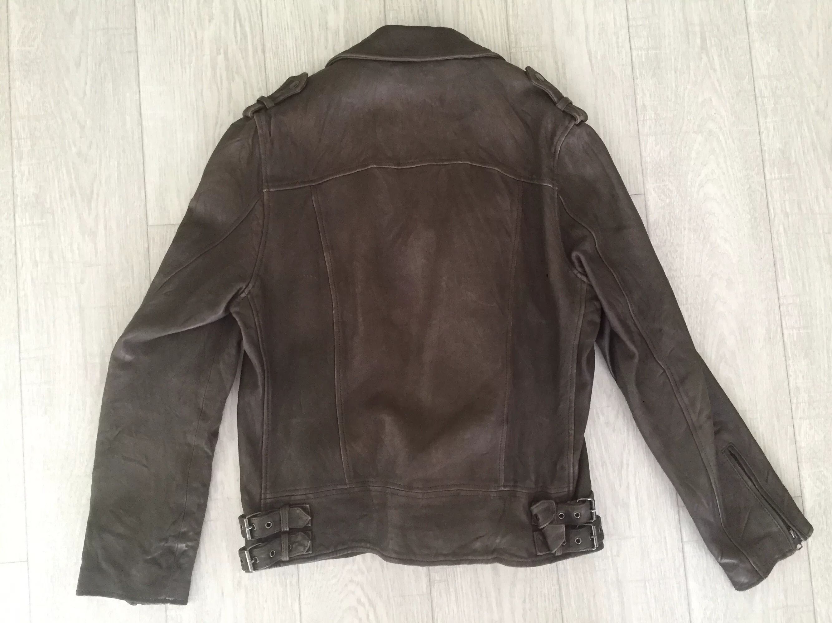 Iridium Meteorite Sheepskin Leather Jacket L Size US L / EU 52-54 / 3 - 2 Thumbnail