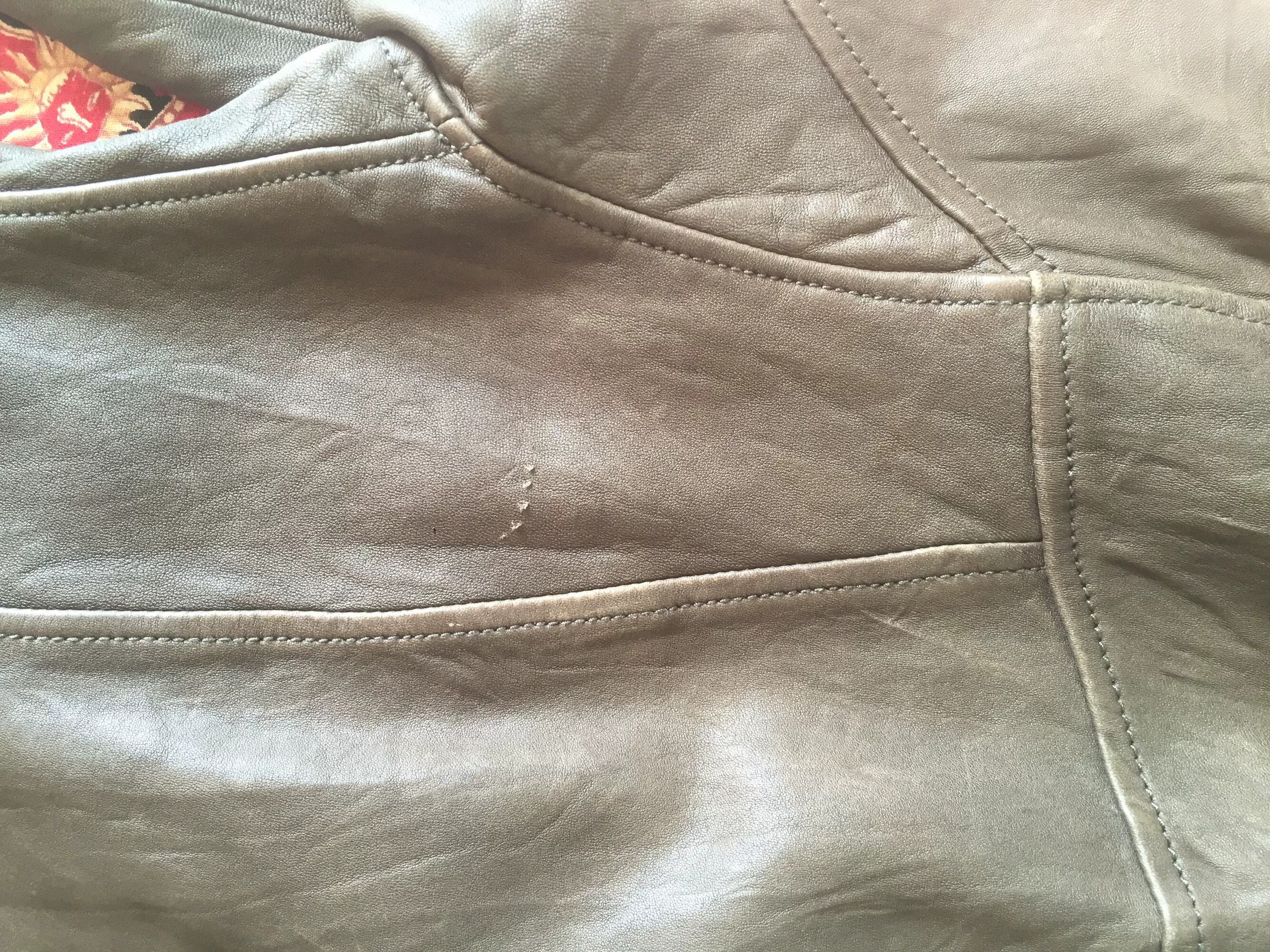 Iridium Meteorite Sheepskin Leather Jacket L Size US L / EU 52-54 / 3 - 7 Thumbnail