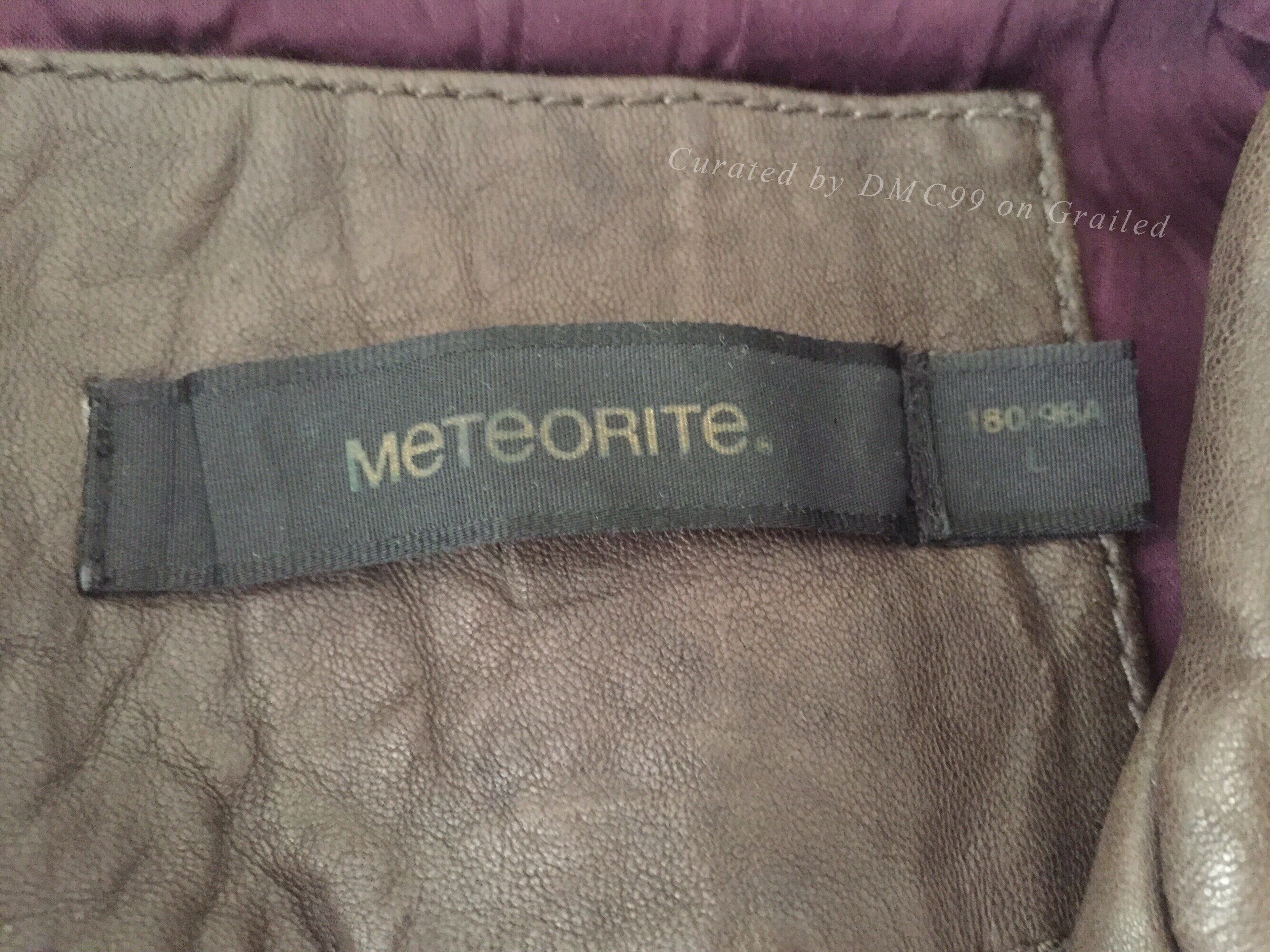 Iridium Meteorite Sheepskin Leather Jacket L Size US L / EU 52-54 / 3 - 3 Thumbnail