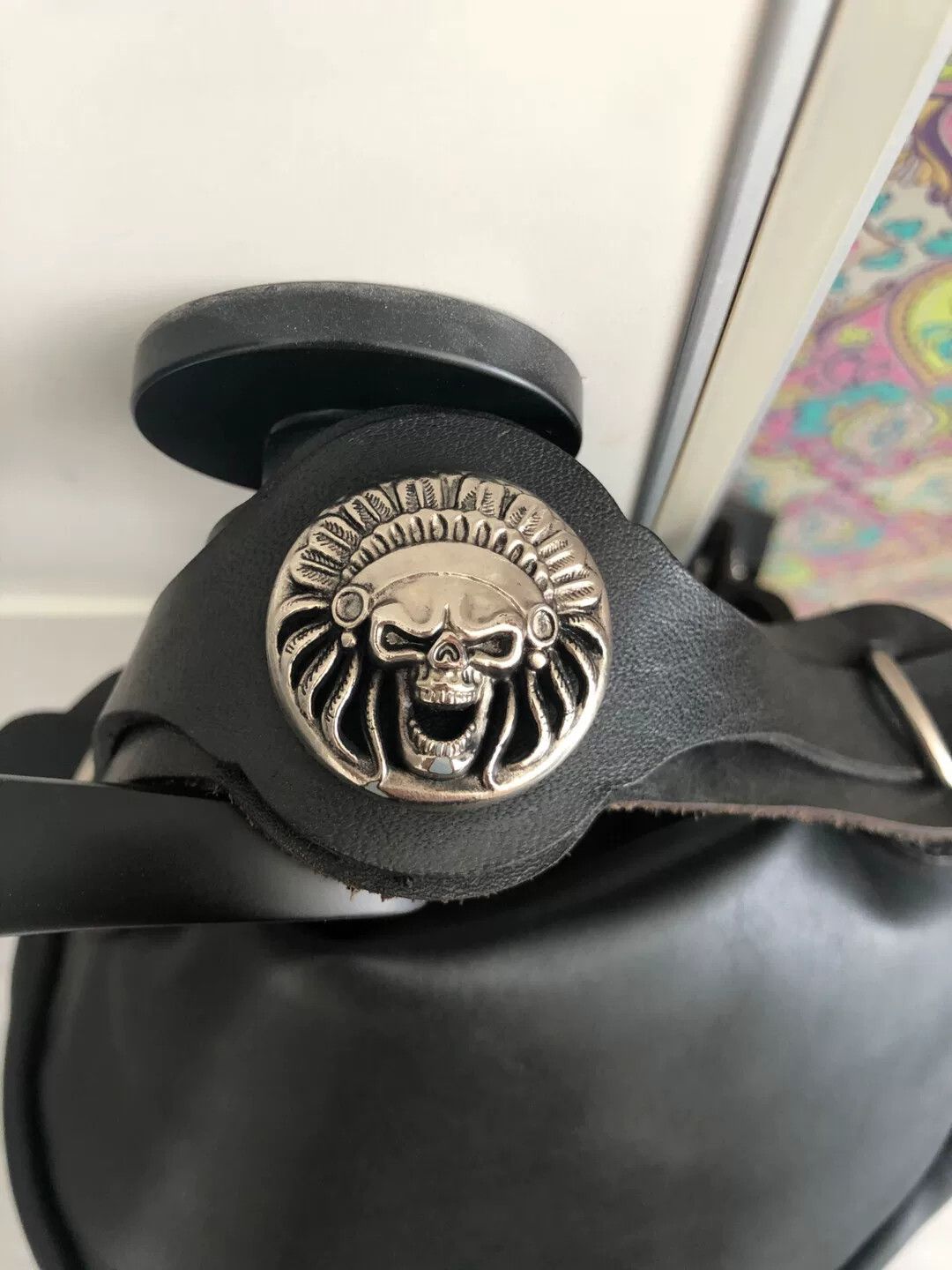 Other American Handcrafted Leather Biker Bag Size ONE SIZE - 4 Thumbnail