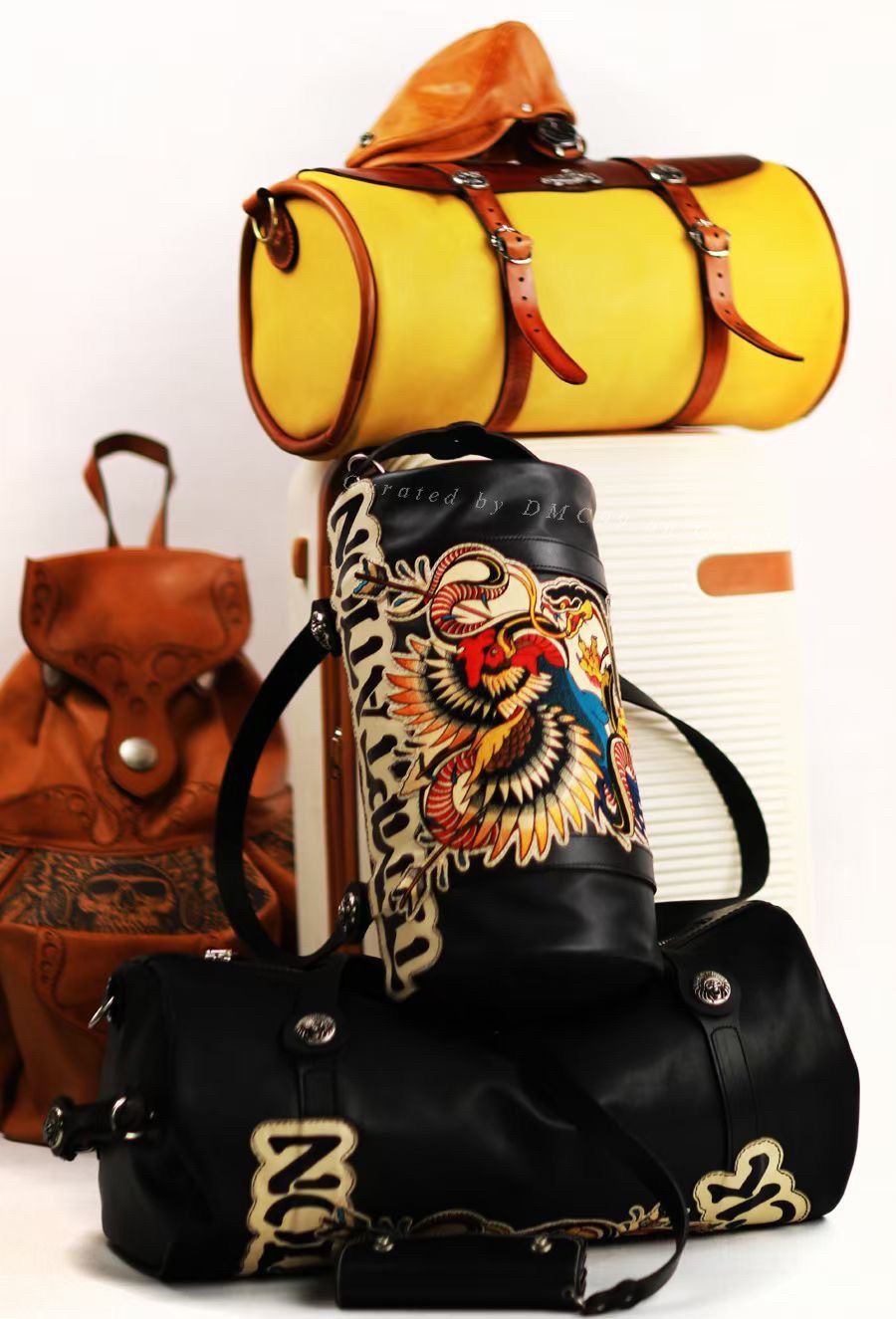 Other American Handcrafted Leather Biker Bag Size ONE SIZE - 2 Thumbnail