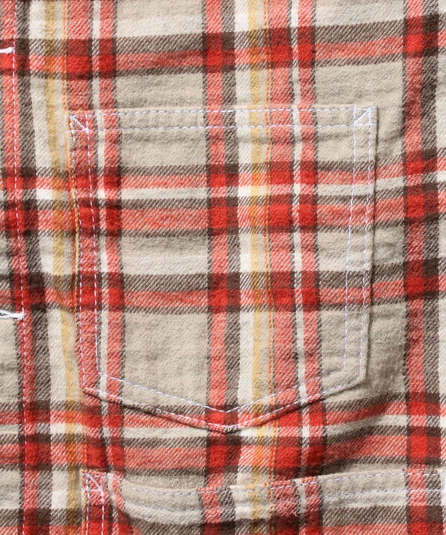 Beams Plus Beams Plus Red White Plaid Shirt Jacket Size US M / EU 48-50 / 2 - 7 Thumbnail