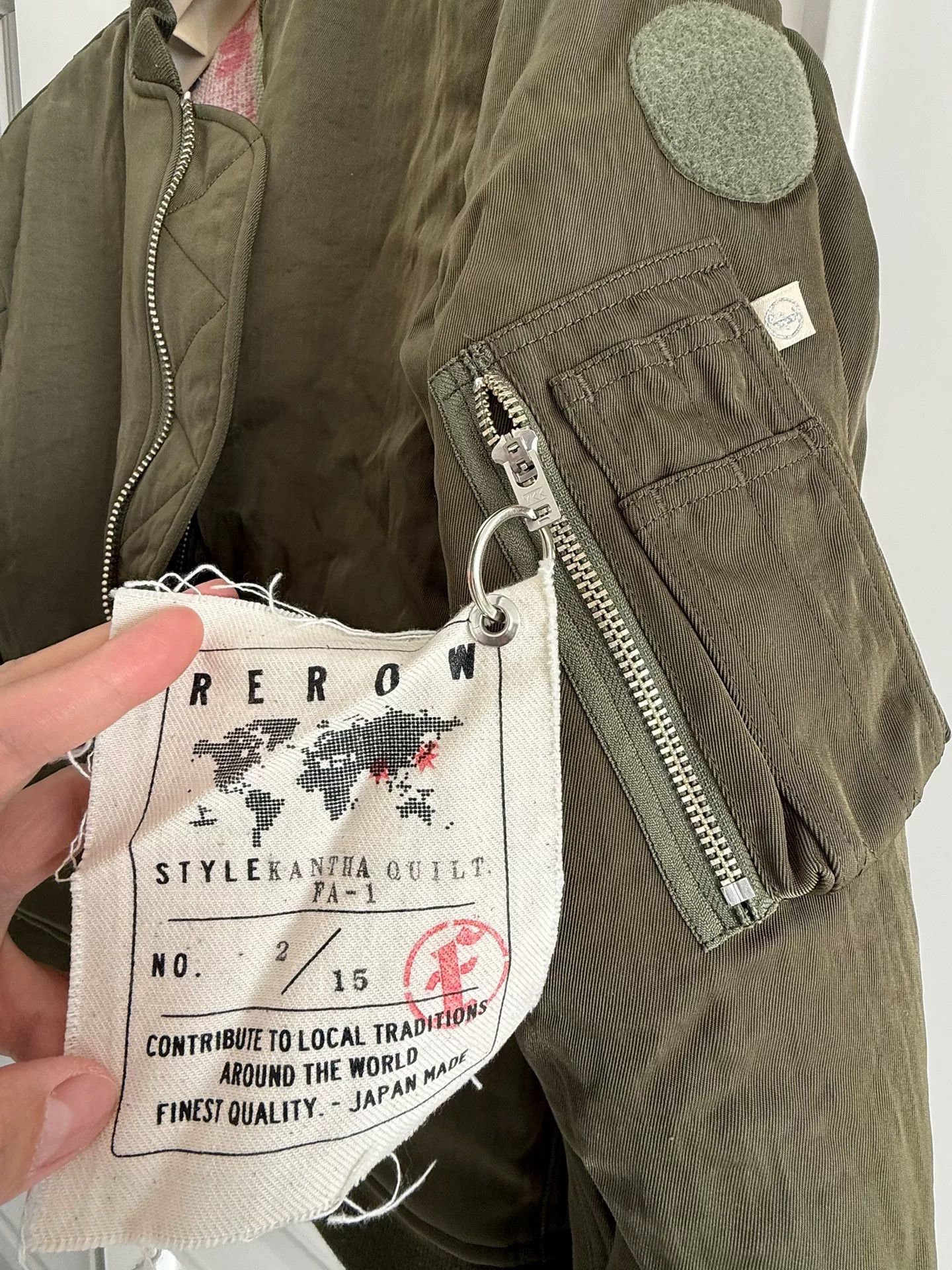 DEN IM by SIKI IM FAF Vintage Sashiko Jacket Size US L / EU 52-54 / 3 - 4 Thumbnail