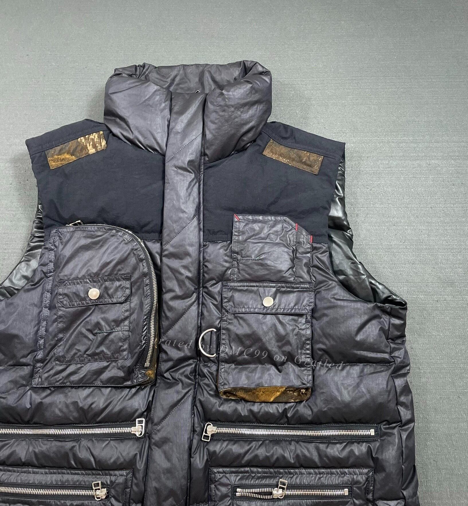 Facetasm FACETASM Multi-Pocket Down Vest Size US XL / EU 56 / 4 - 5 Thumbnail