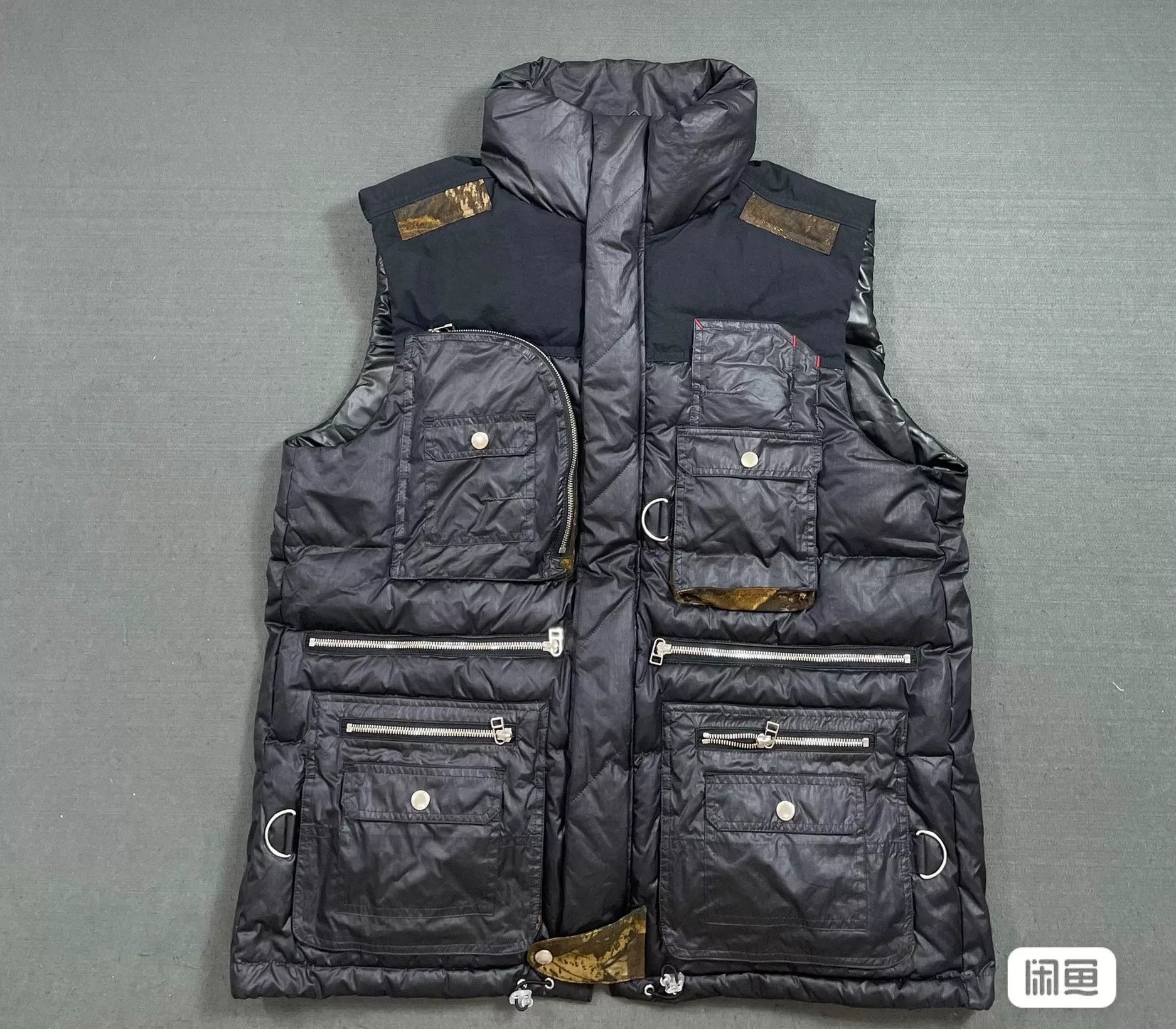 Facetasm FACETASM Multi-Pocket Down Vest Size US XL / EU 56 / 4 - 3 Thumbnail