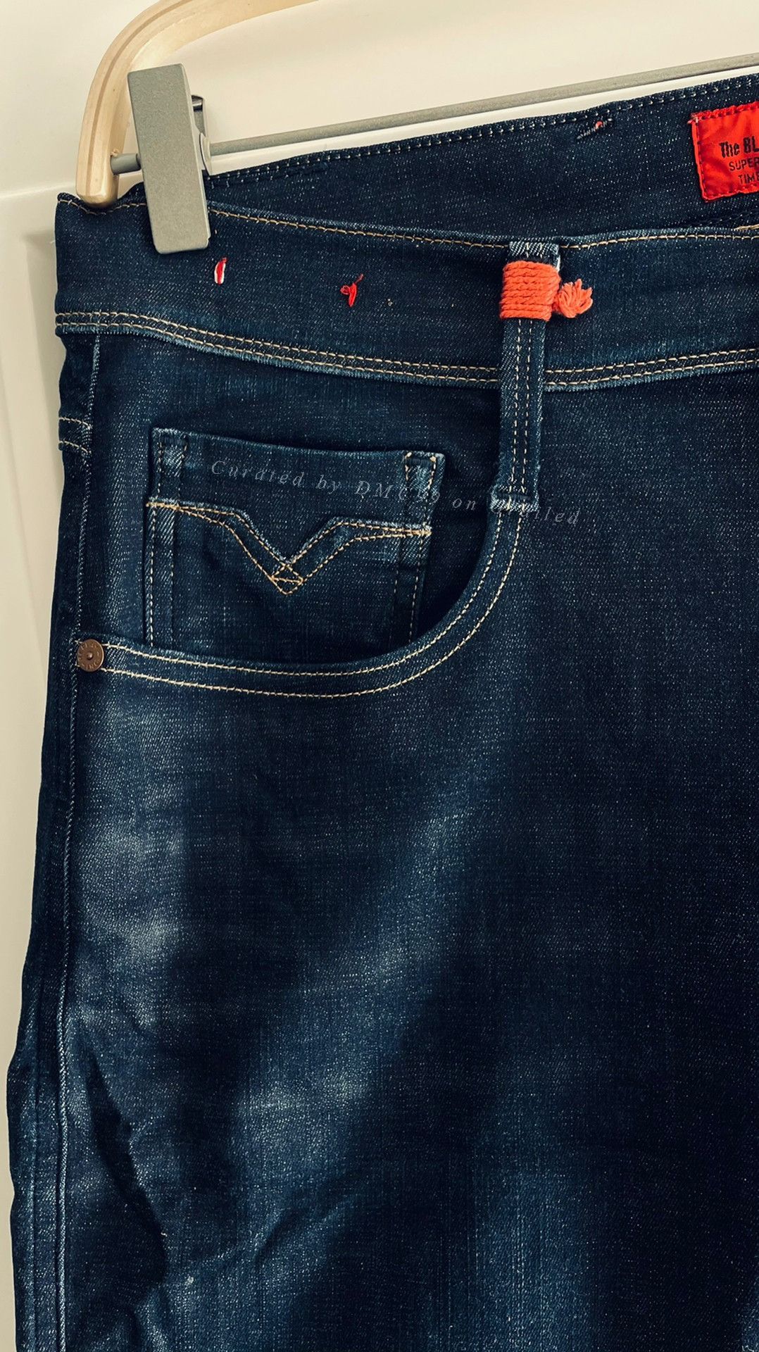 Replay Replay Anbass Stretch Denim Jeans Size US 34 / EU 50 - 3 Thumbnail