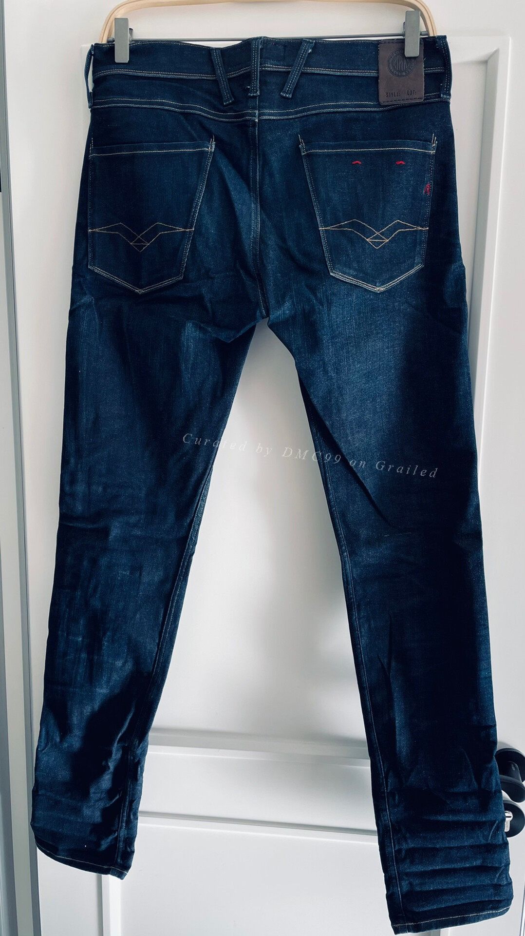 Replay Replay Anbass Stretch Denim Jeans Size US 34 / EU 50 - 2 Thumbnail