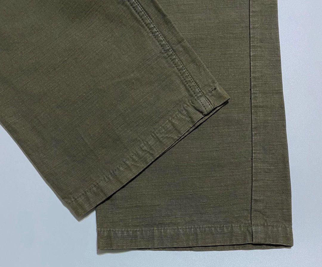 Kapital KAPITAL Cotton-Linen Spliced Riding Pants Size US 28 / EU 44 - 7 Thumbnail