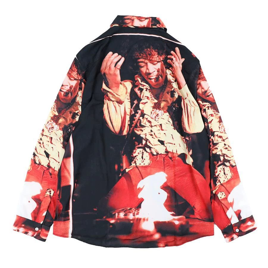 Other Jimi Hendrix Vintage Rock Shirt Size US L / EU 52-54 / 3 - 2 Thumbnail