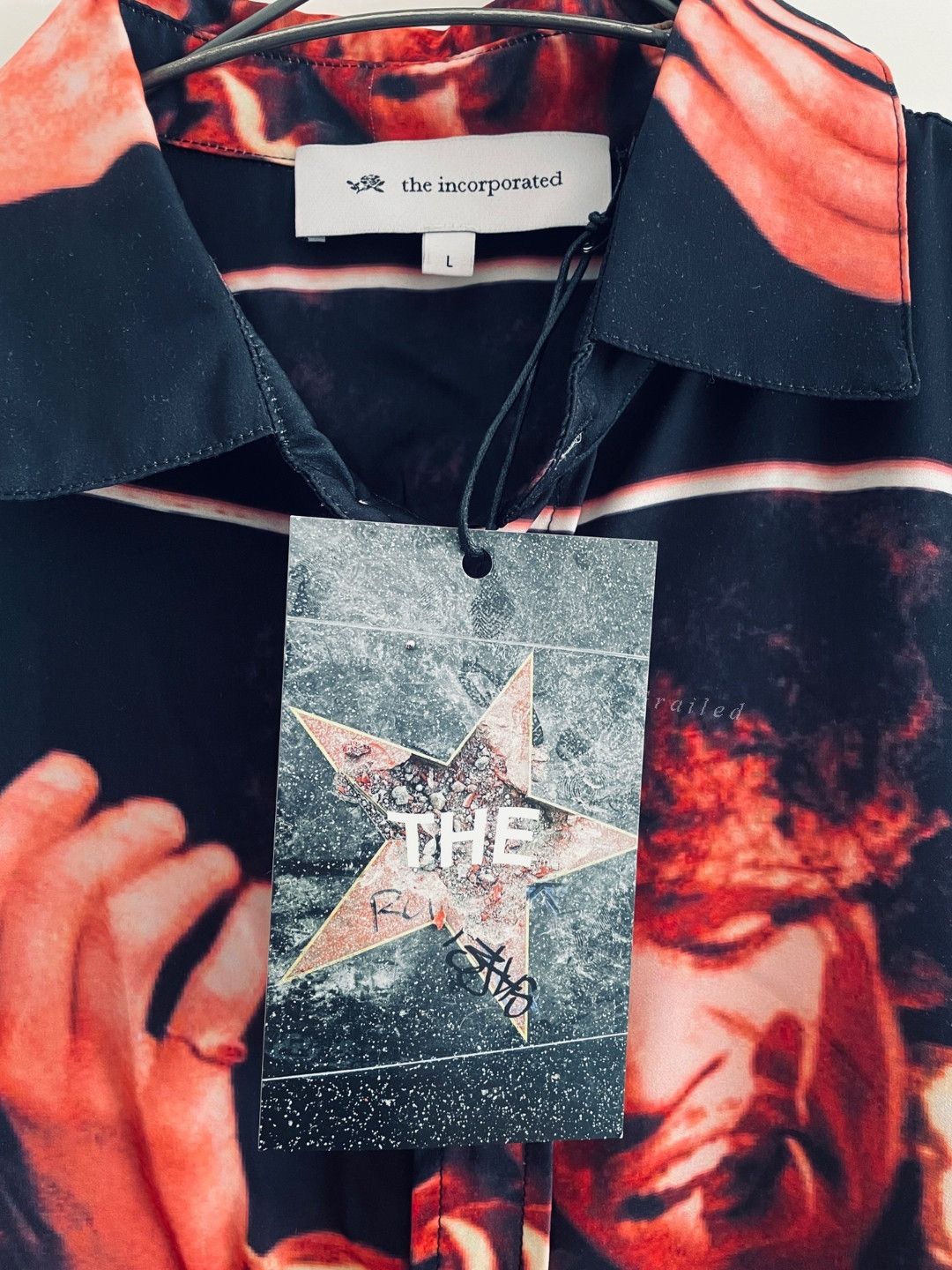 Other Jimi Hendrix Vintage Rock Shirt Size US L / EU 52-54 / 3 - 6 Thumbnail