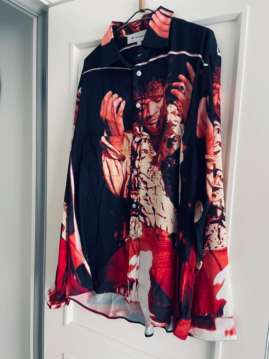 Other Jimi Hendrix Vintage Rock Shirt Size US L / EU 52-54 / 3 - 5 Thumbnail