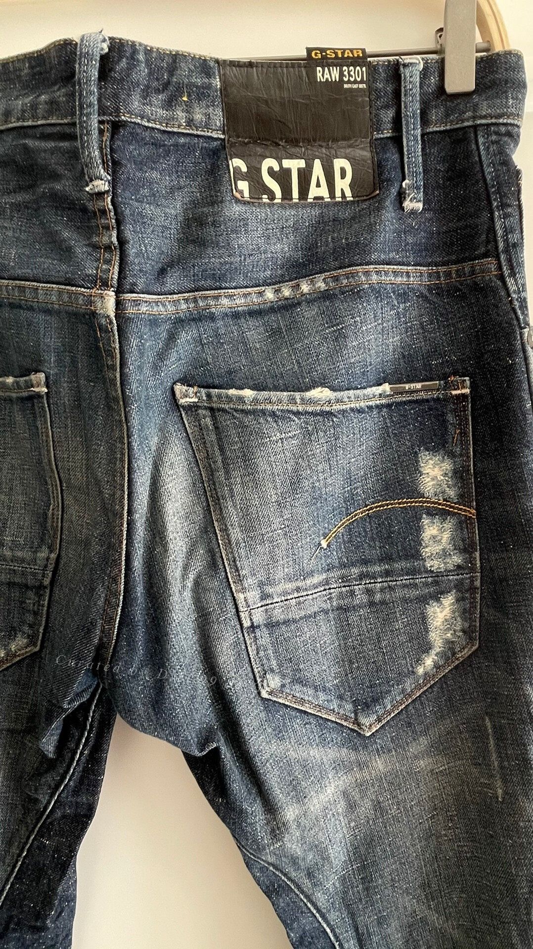 G-Star Gstar 3D Tailored Jeans W33L34 Size US 33 - 6 Thumbnail