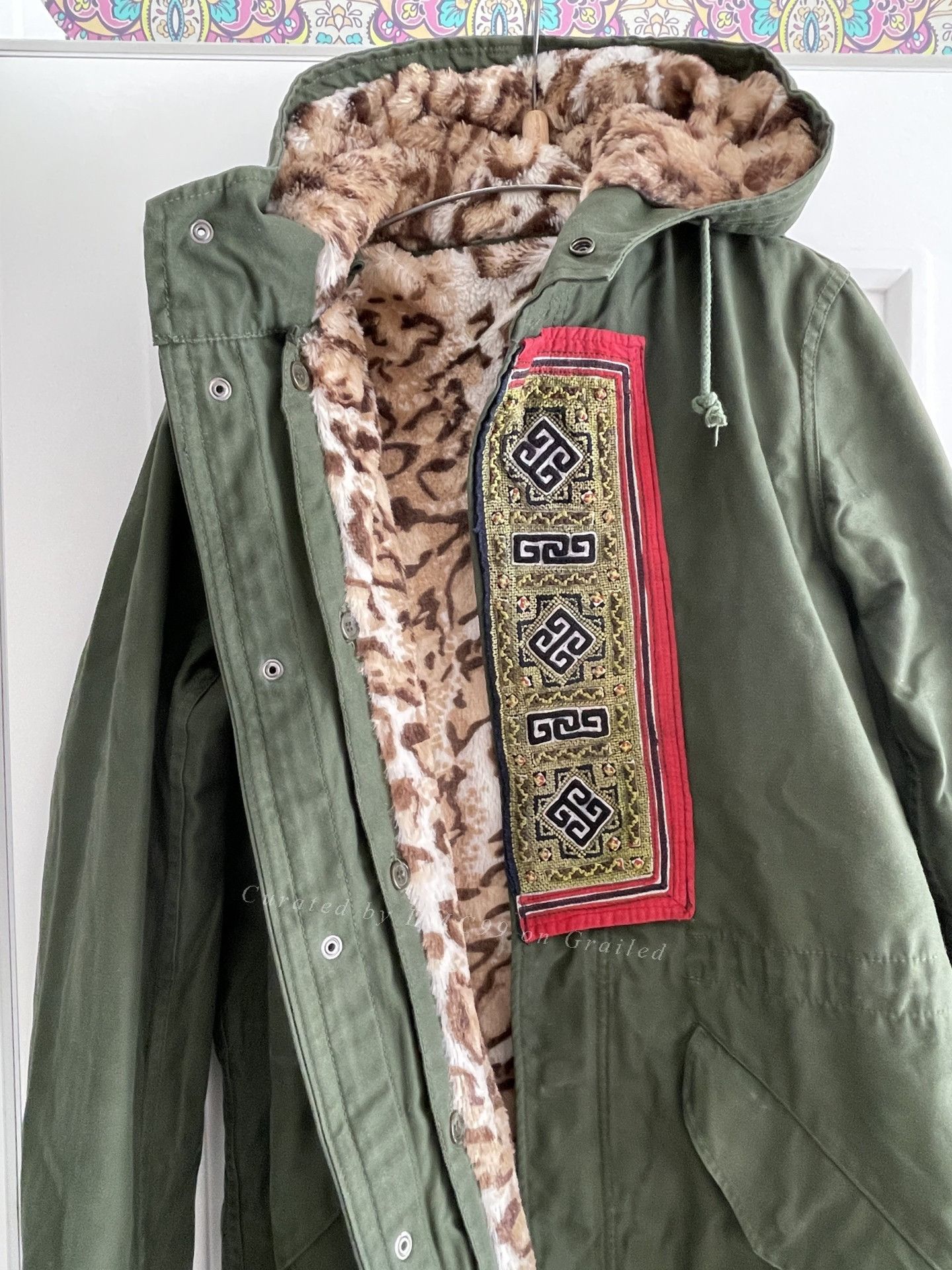 Other Remake Military Coat w/ Leopard Lining Size US M / EU 48-50 / 2 - 2 Thumbnail