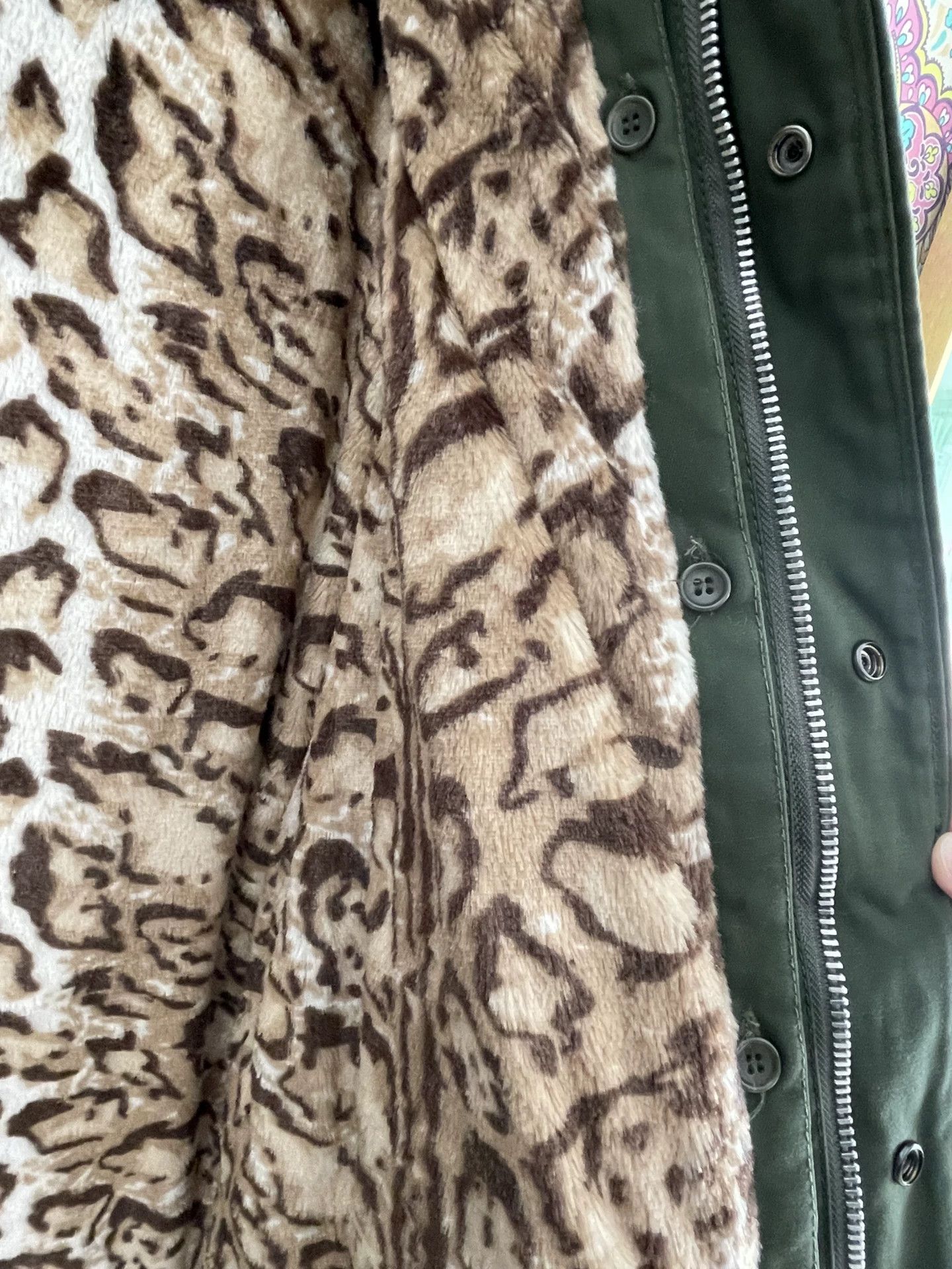 Other Remake Military Coat w/ Leopard Lining Size US M / EU 48-50 / 2 - 5 Thumbnail
