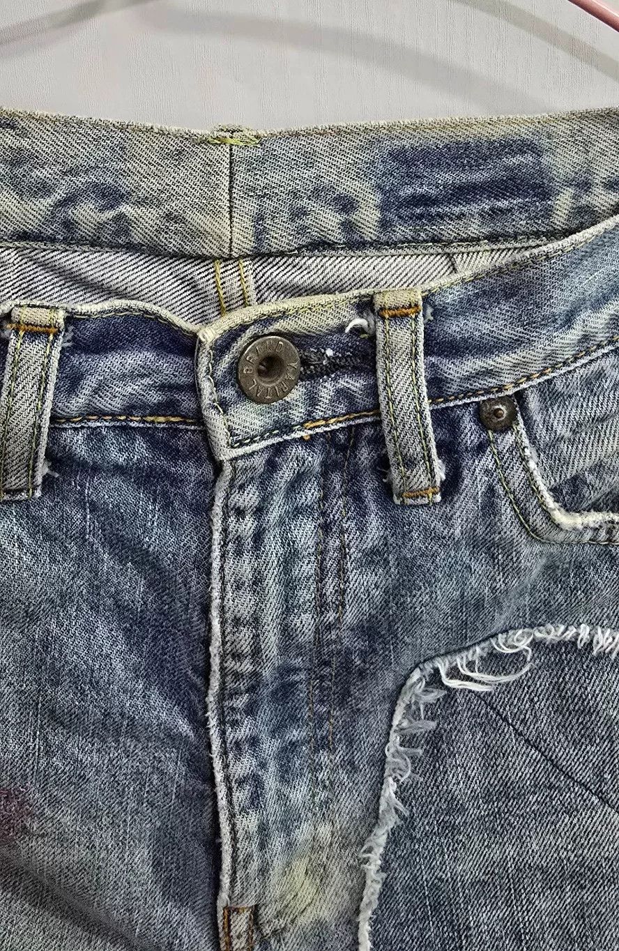 Kapital Kapital Embroidered Floral Smiley Patch Jeans Size US 34 / EU 50 - 5 Thumbnail