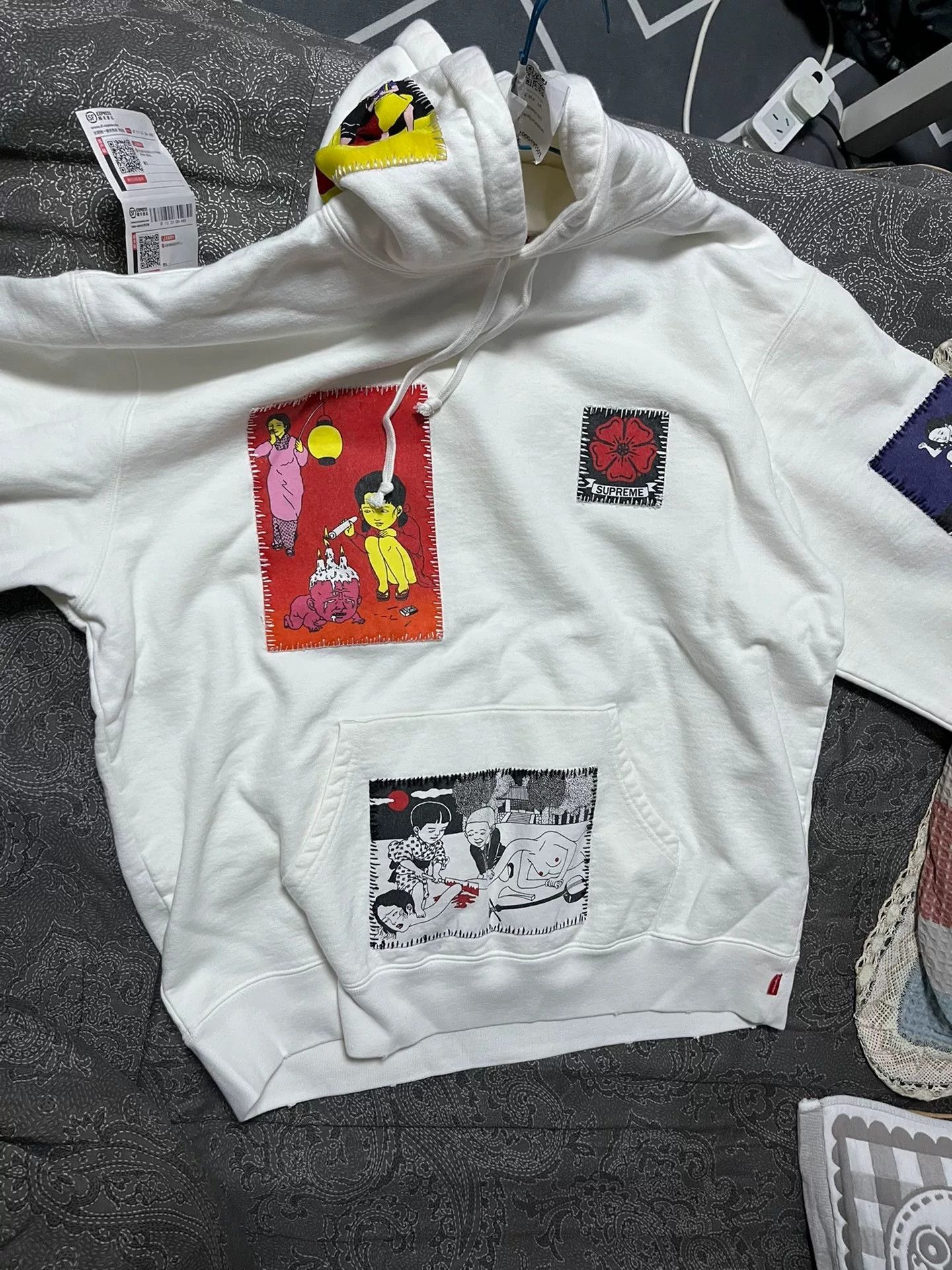 Supreme Supreme Toshio Saeki Collaboration Hoodie Size US L / EU 52-54 / 3 - 5 Thumbnail