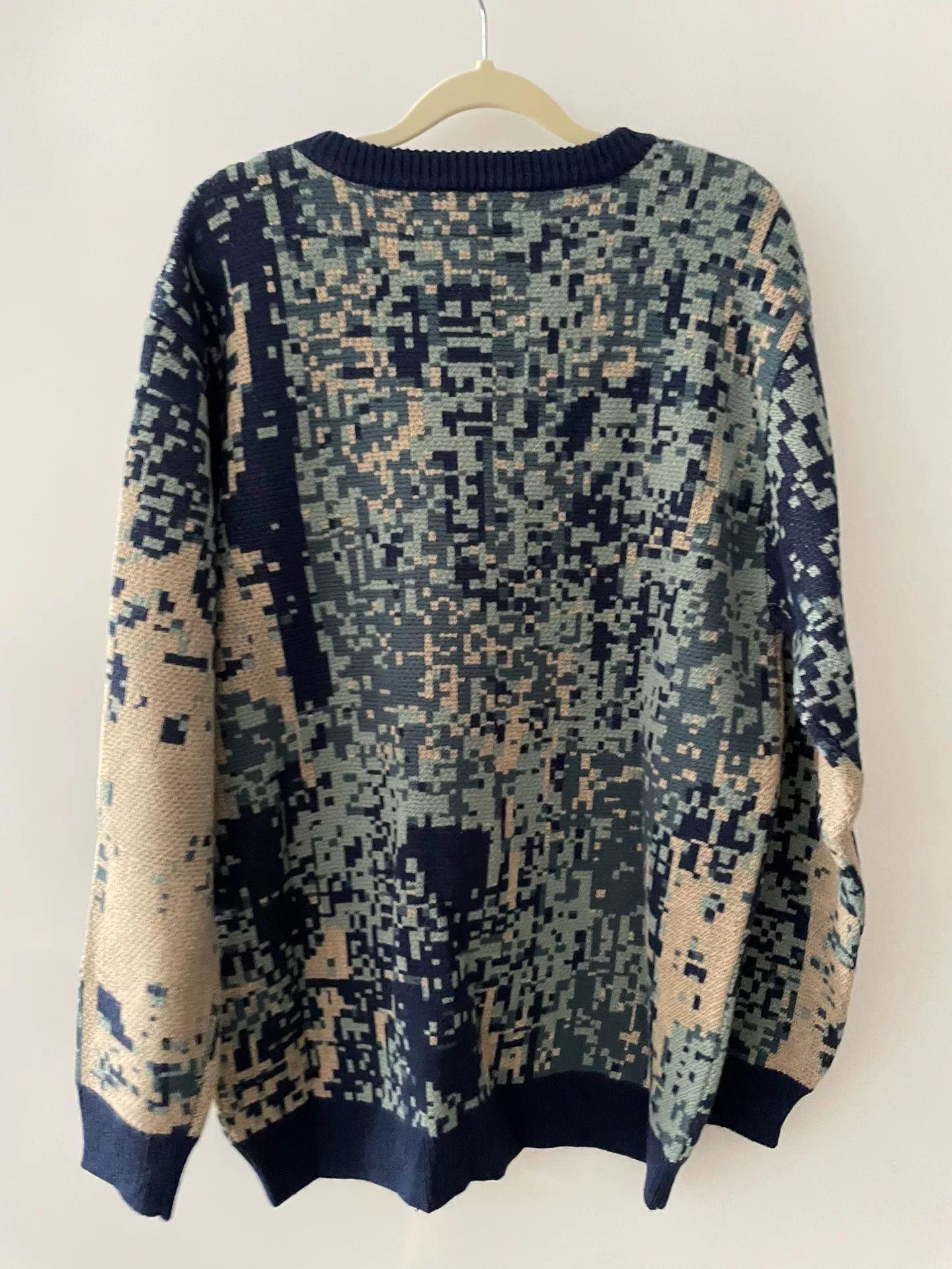 FDMTL FDMTL Digital Boro Knit Sweater Size US XL / EU 56 / 4 - 2 Thumbnail