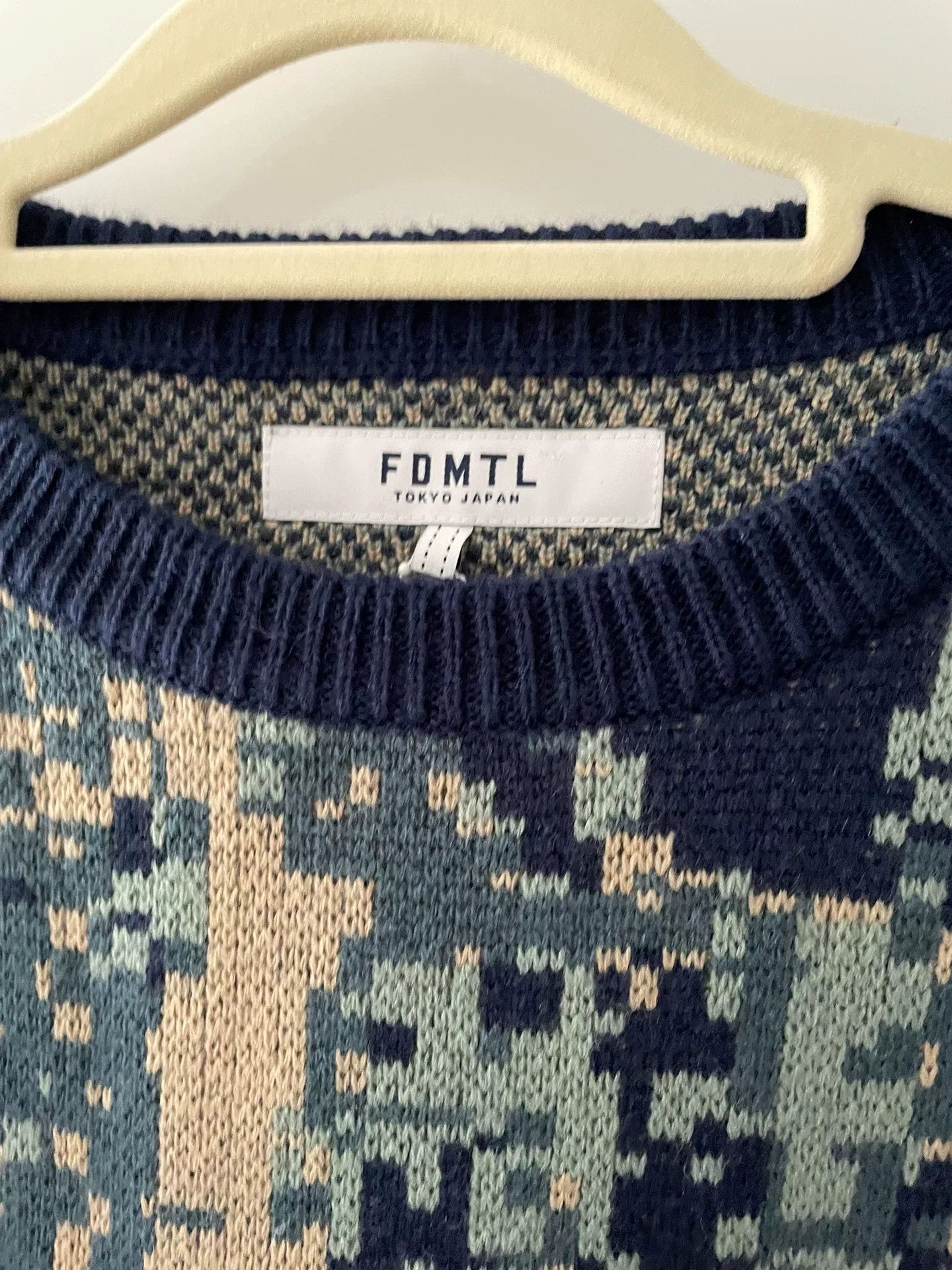FDMTL FDMTL Digital Boro Knit Sweater Size US XL / EU 56 / 4 - 3 Thumbnail