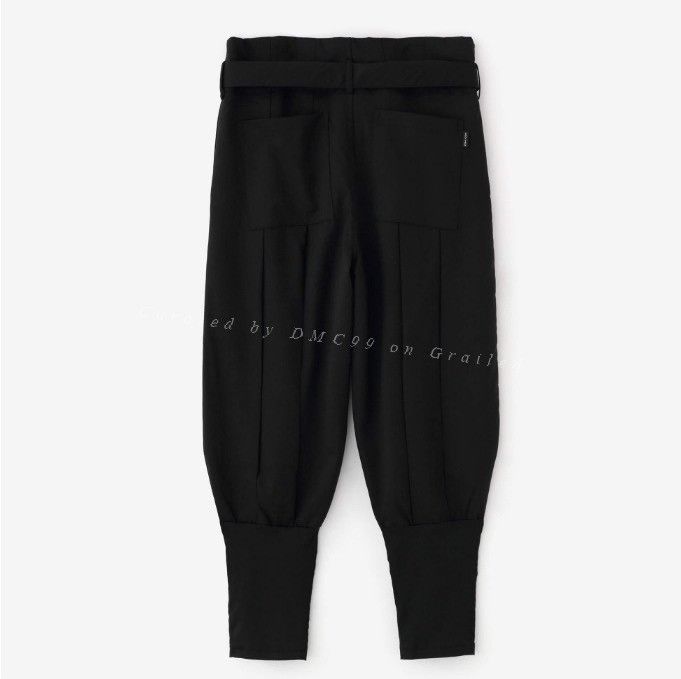 SOU SOU Sousou Men's Winter Slim Cuffed Harem Pants Size US 32 / EU 48 - 2 Thumbnail
