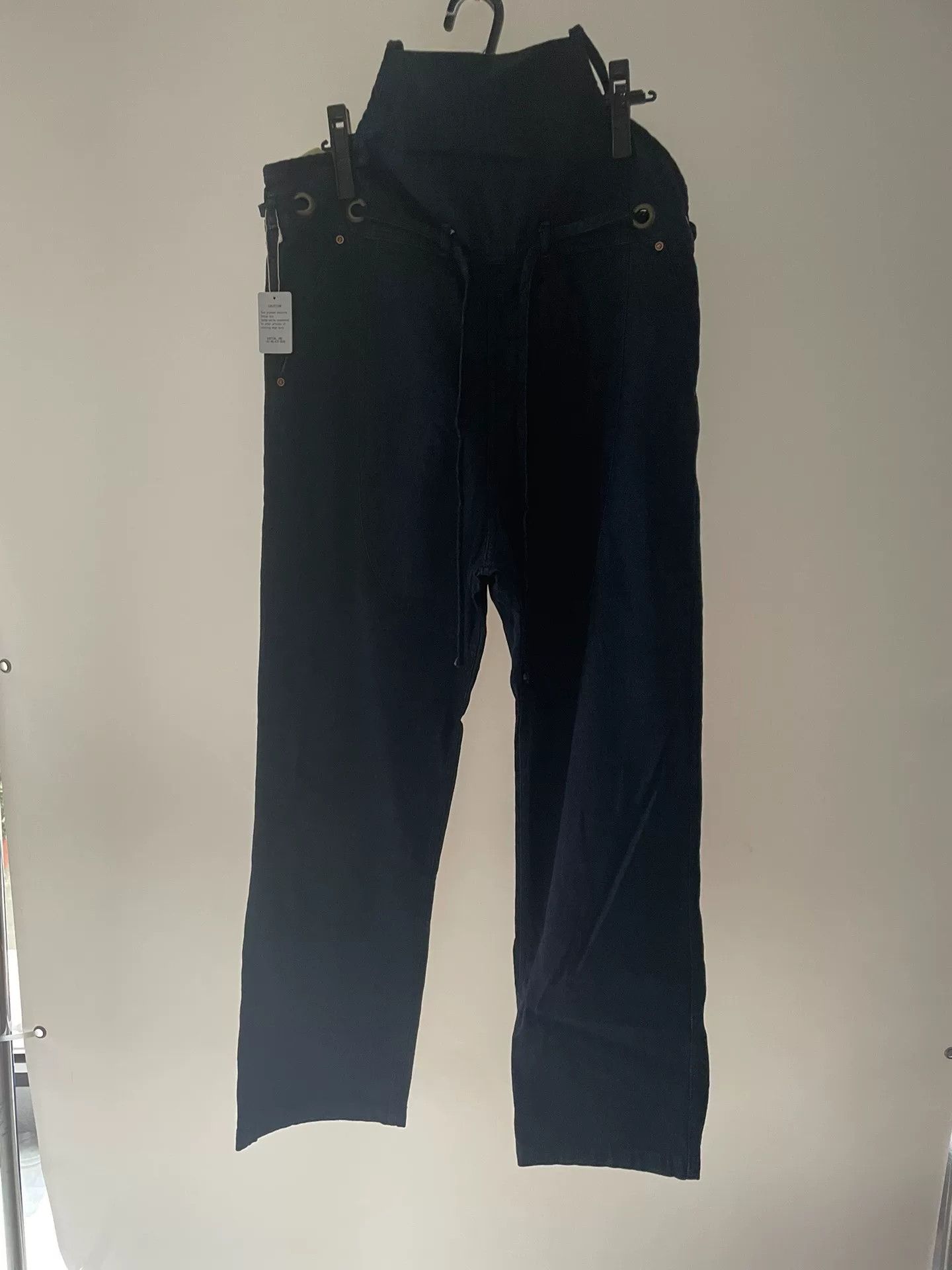 Kapital Kapital Denim Overalls Thin Straps Size 22" - 3 Thumbnail