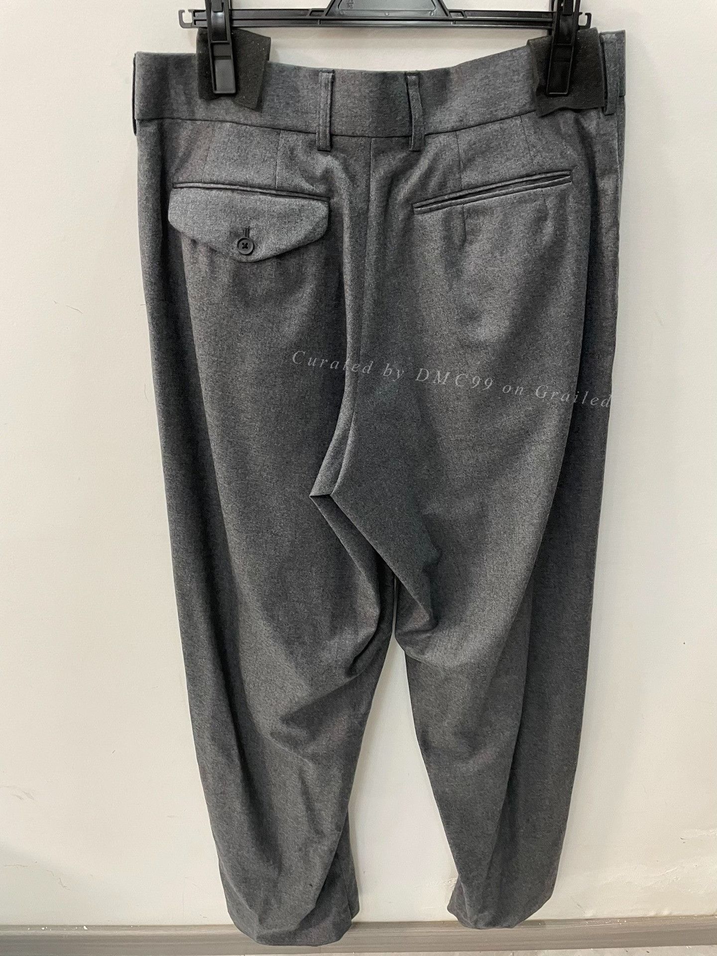 Kolor Kolor FW23 Men's Wool Straight Trousers Size US 26 / EU 42 - 2 Thumbnail