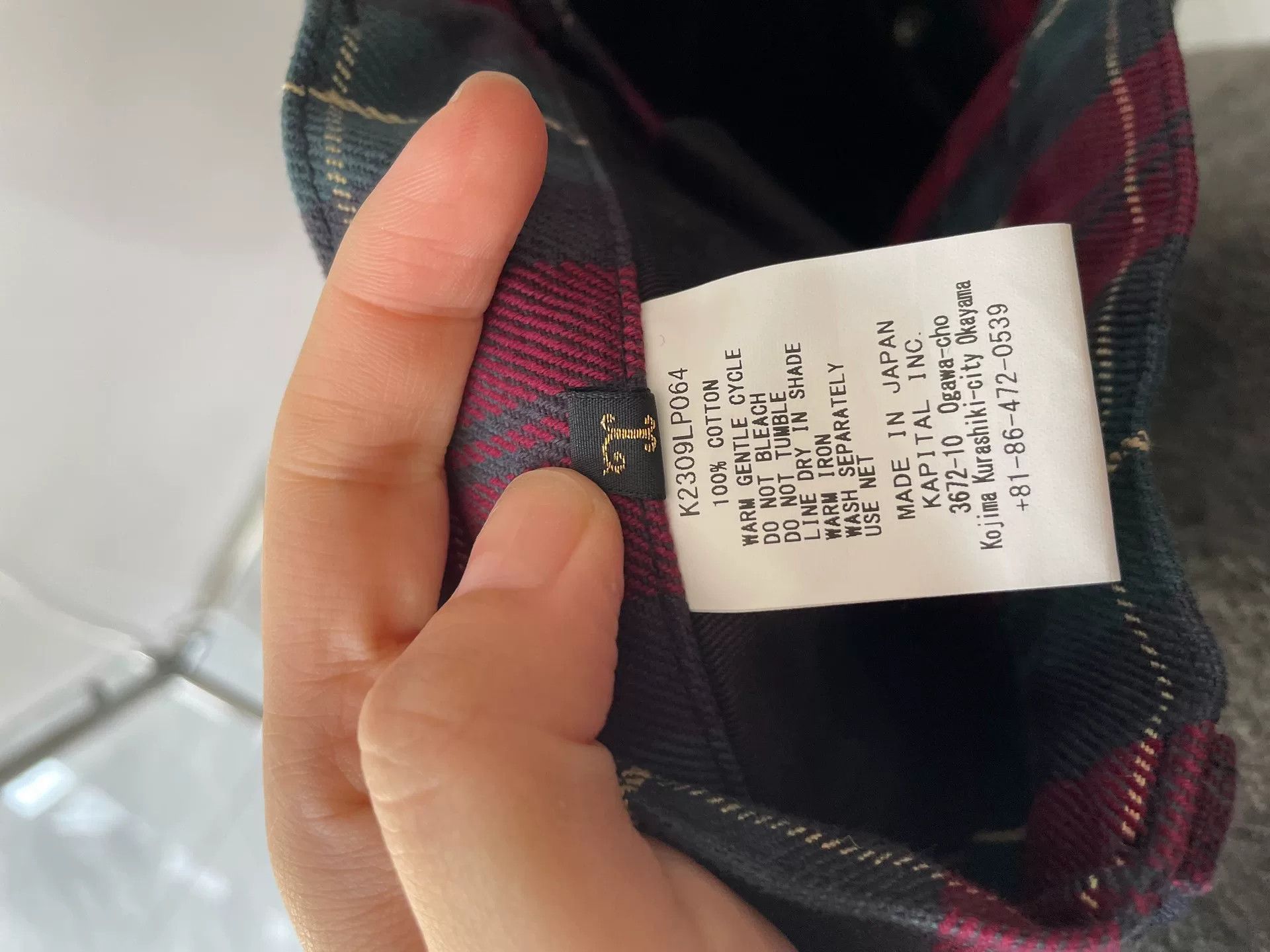 Kapital Kapital Men's Plaid Casual Pants Size US 32 / EU 48 - 6 Thumbnail