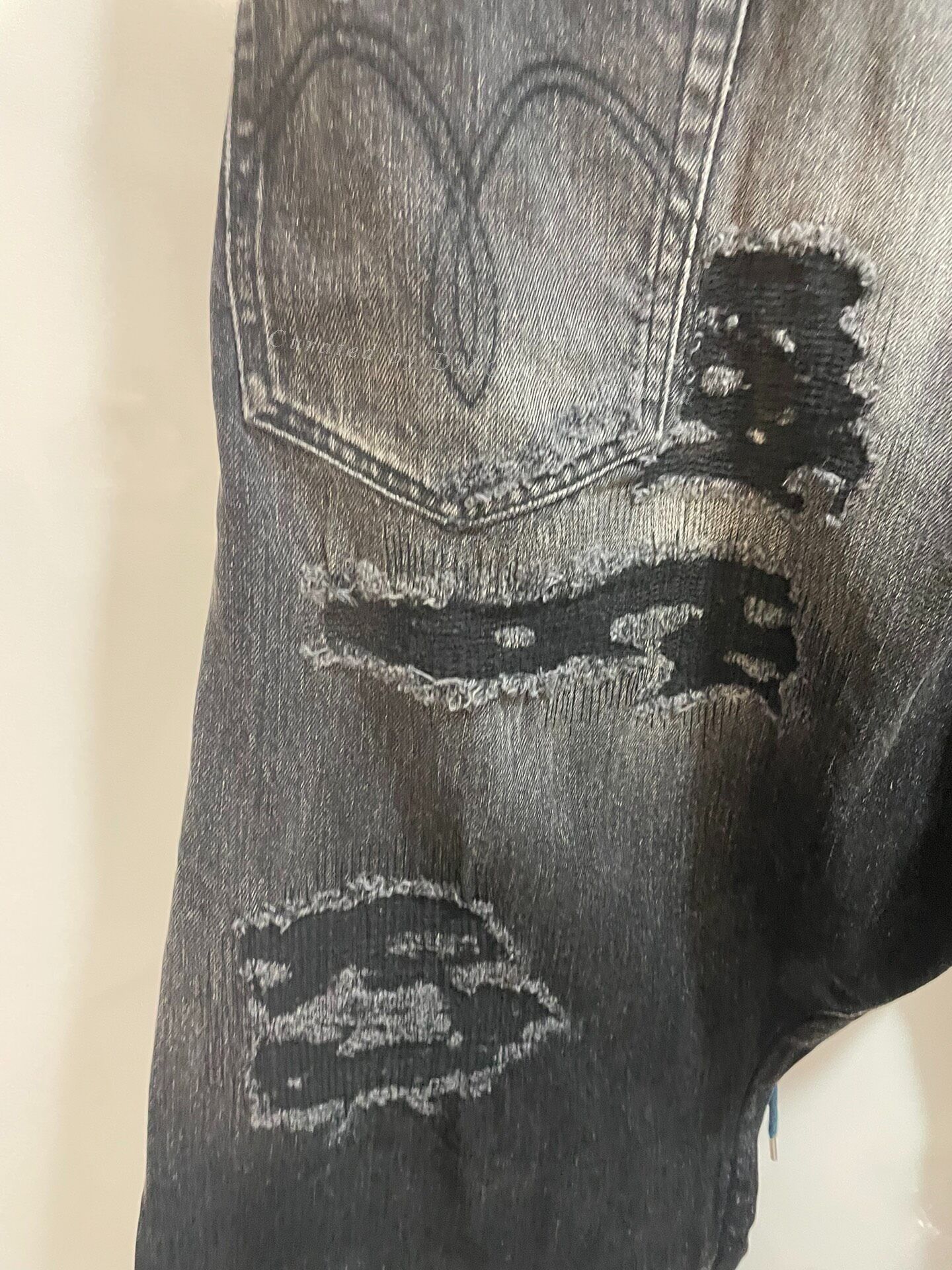 Other GLAMB Heavy Damage Wide Denim Pants Size US 32 / EU 48 - 3 Thumbnail
