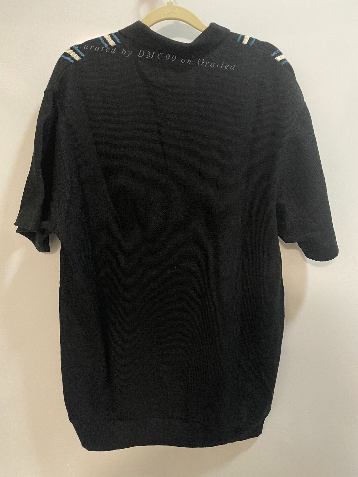 Wacko Maria WACKO MARIA Striped Jacquard Knit Polo Size US L / EU 52-54 / 3 - 4 Thumbnail