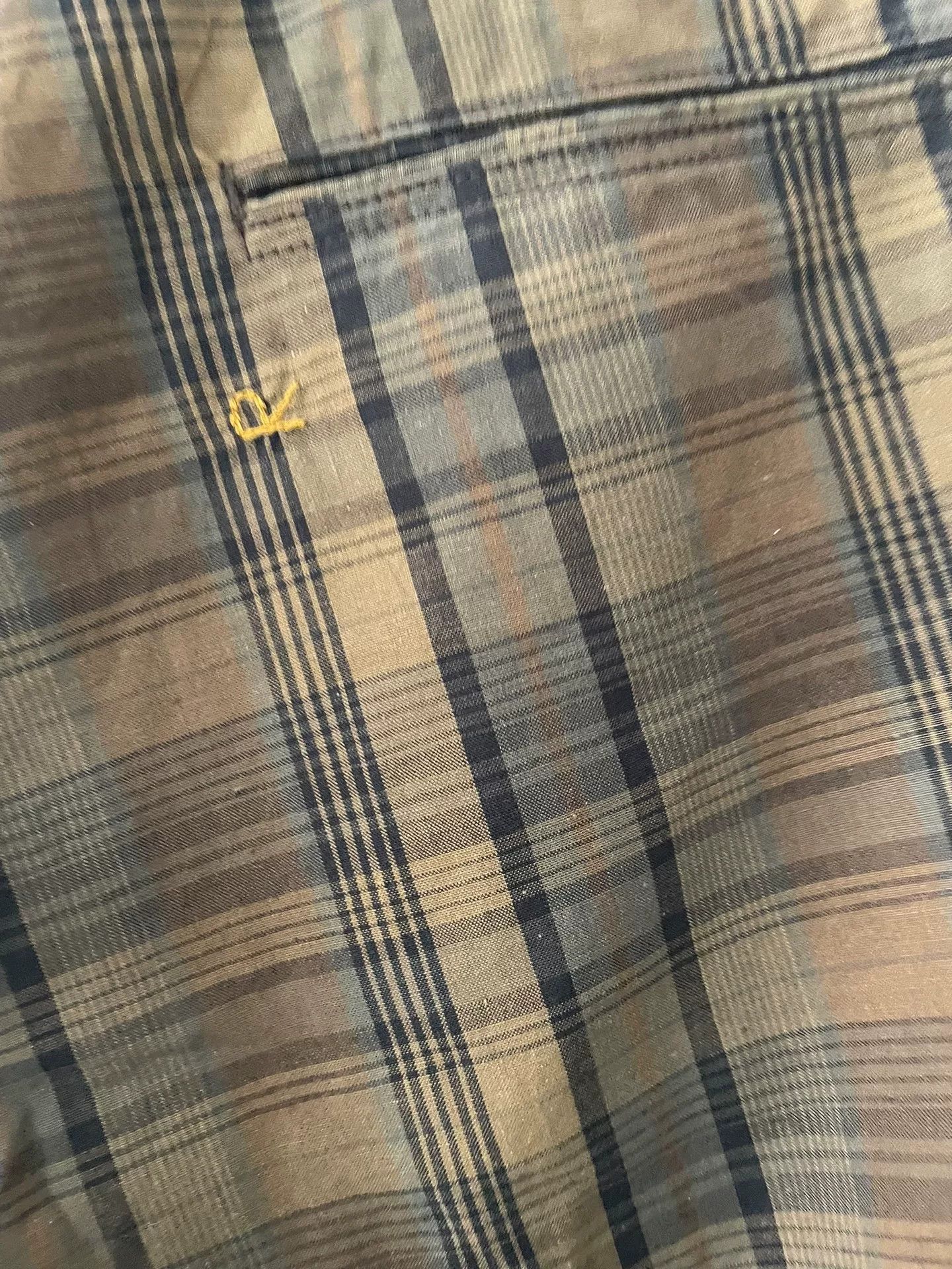 45rpm 45R Casual Plaid Shorts Size US 34 / EU 50 - 3 Thumbnail