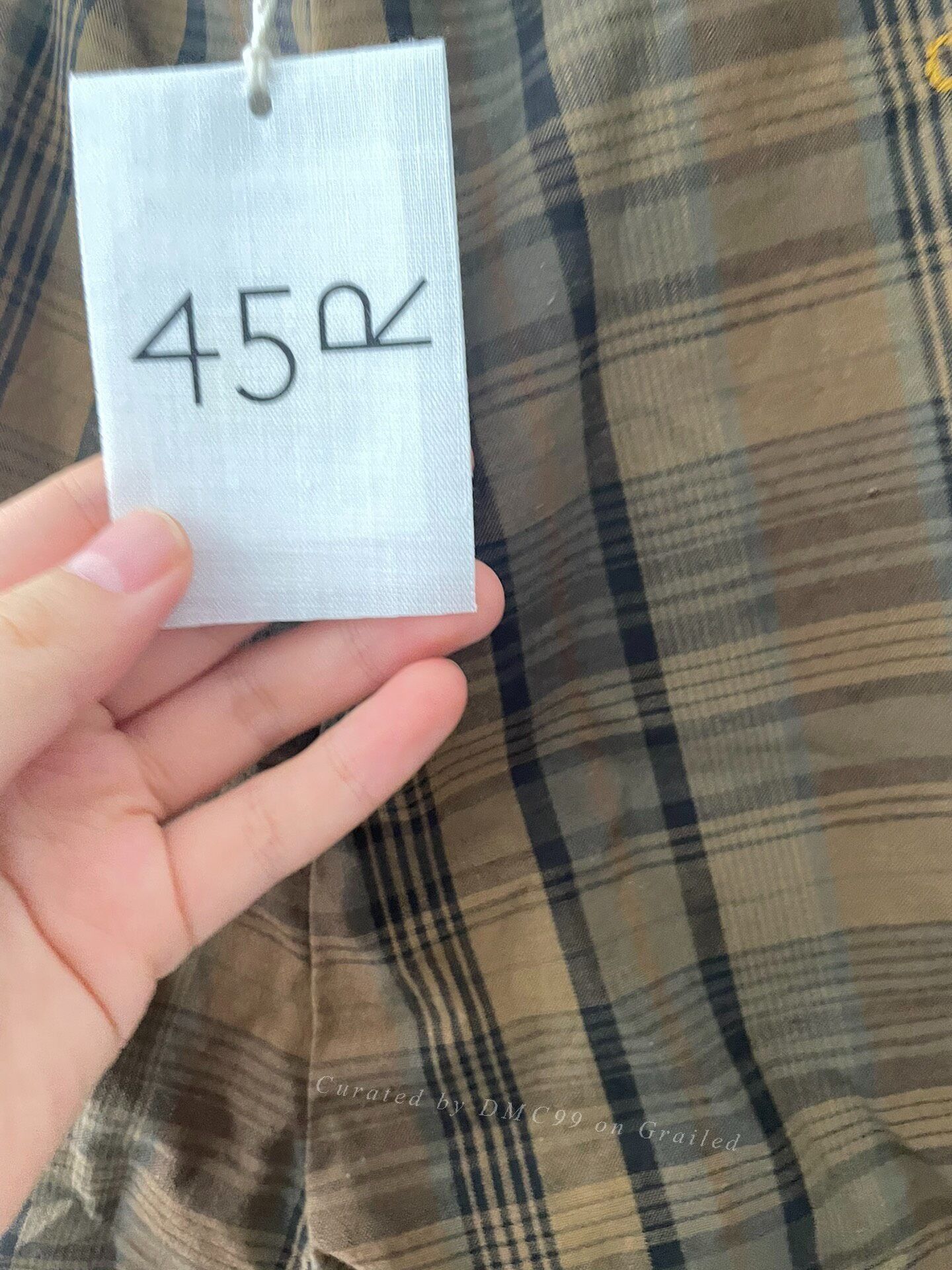 45rpm 45R Casual Plaid Shorts Size US 34 / EU 50 - 4 Thumbnail