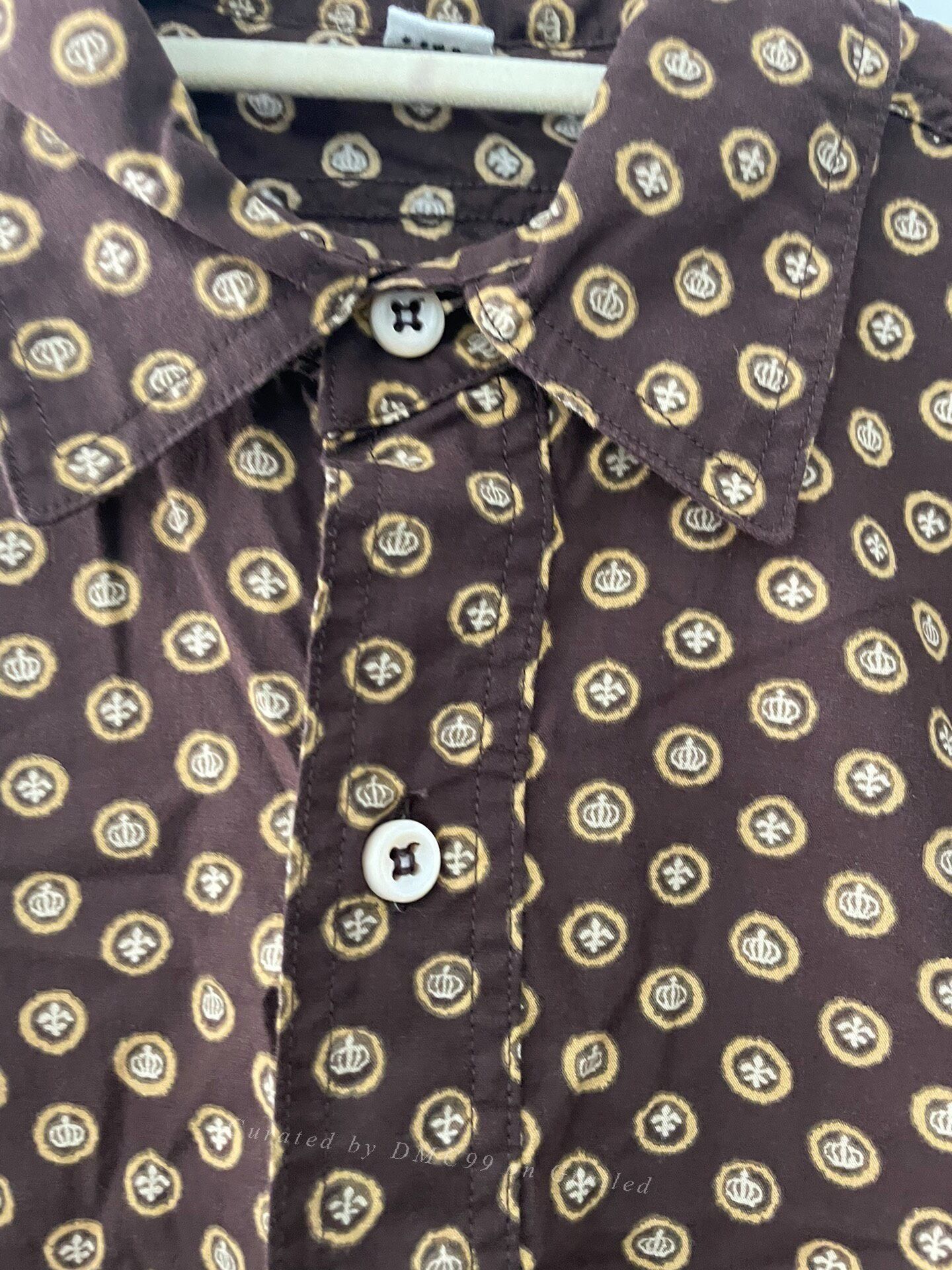 45rpm 45R Fine Check Print Mountain Shirt Size US XL / EU 56 / 4 - 3 Thumbnail