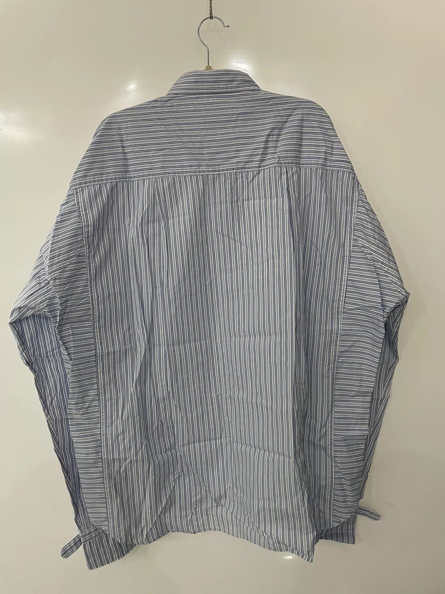 Hiroshi Kato Kapital Striped Cotton Cuff Embroidery Shirt Size XL / US 12-14 / IT 48-50 - 2 Thumbnail