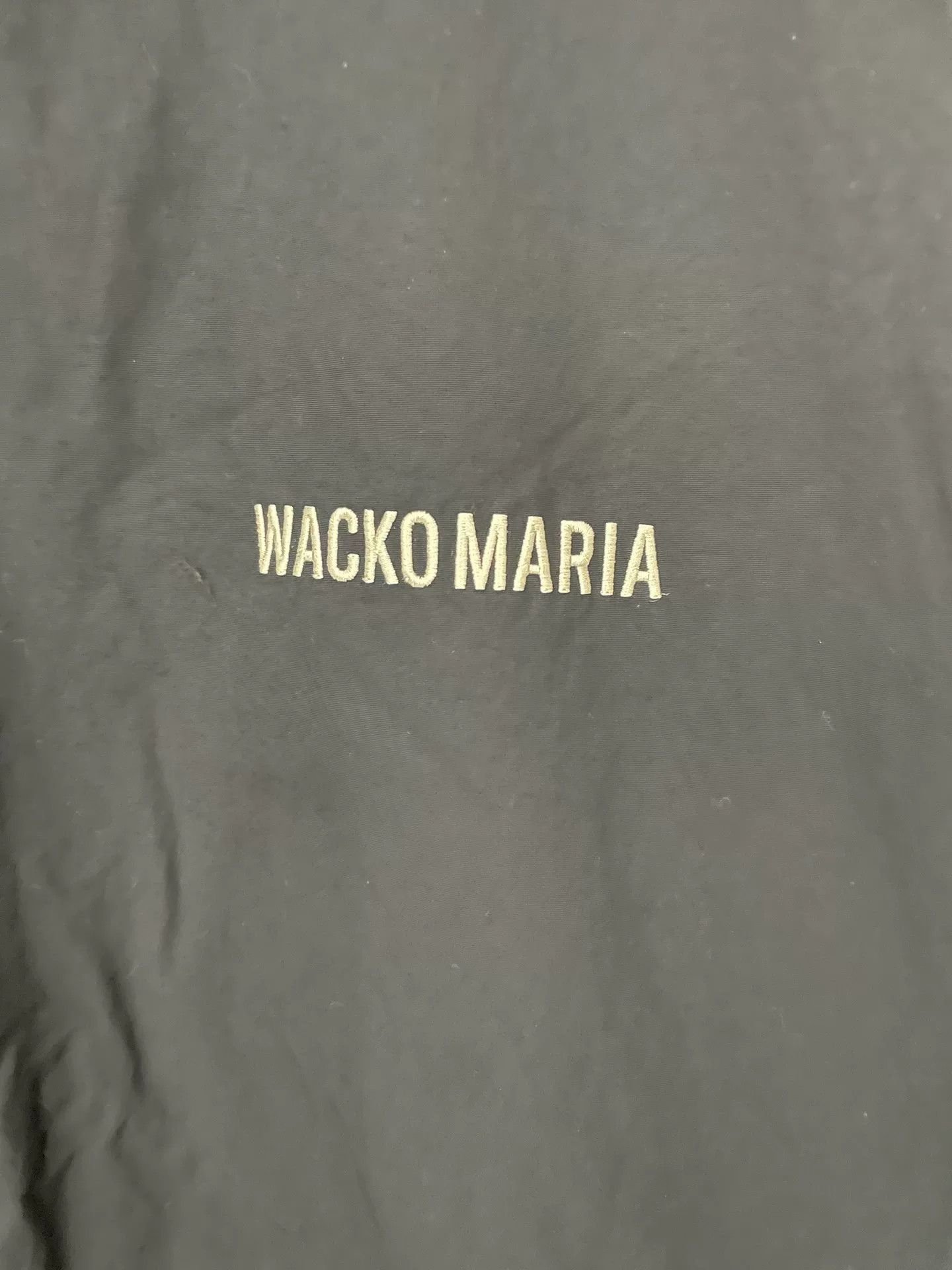 Wacko Maria WACKOMARIA 23FW Nylon School Jacket Black Size US L / EU 52-54 / 3 - 5 Thumbnail