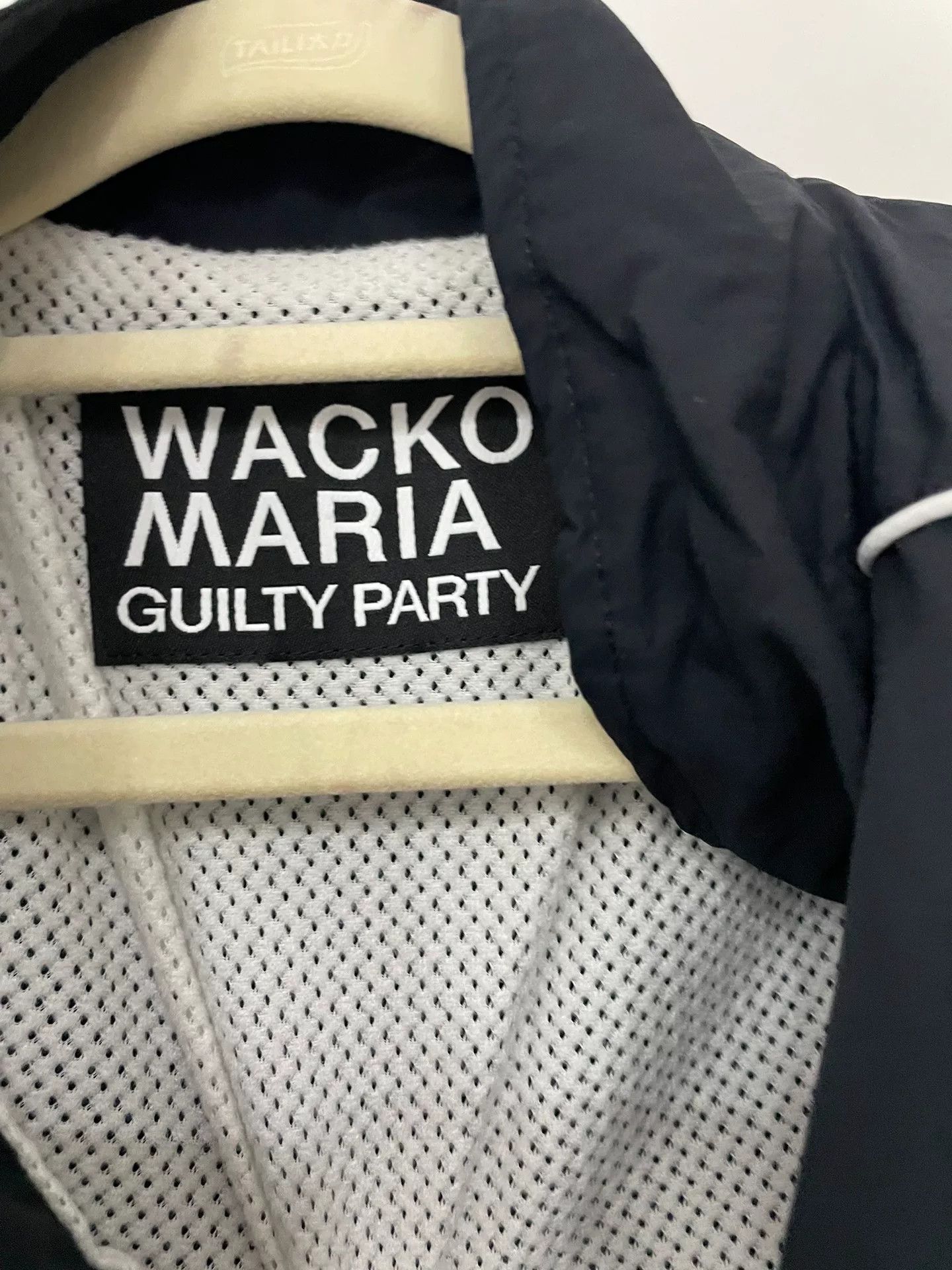 Wacko Maria WACKOMARIA 23FW Nylon School Jacket Black Size US L / EU 52-54 / 3 - 4 Thumbnail