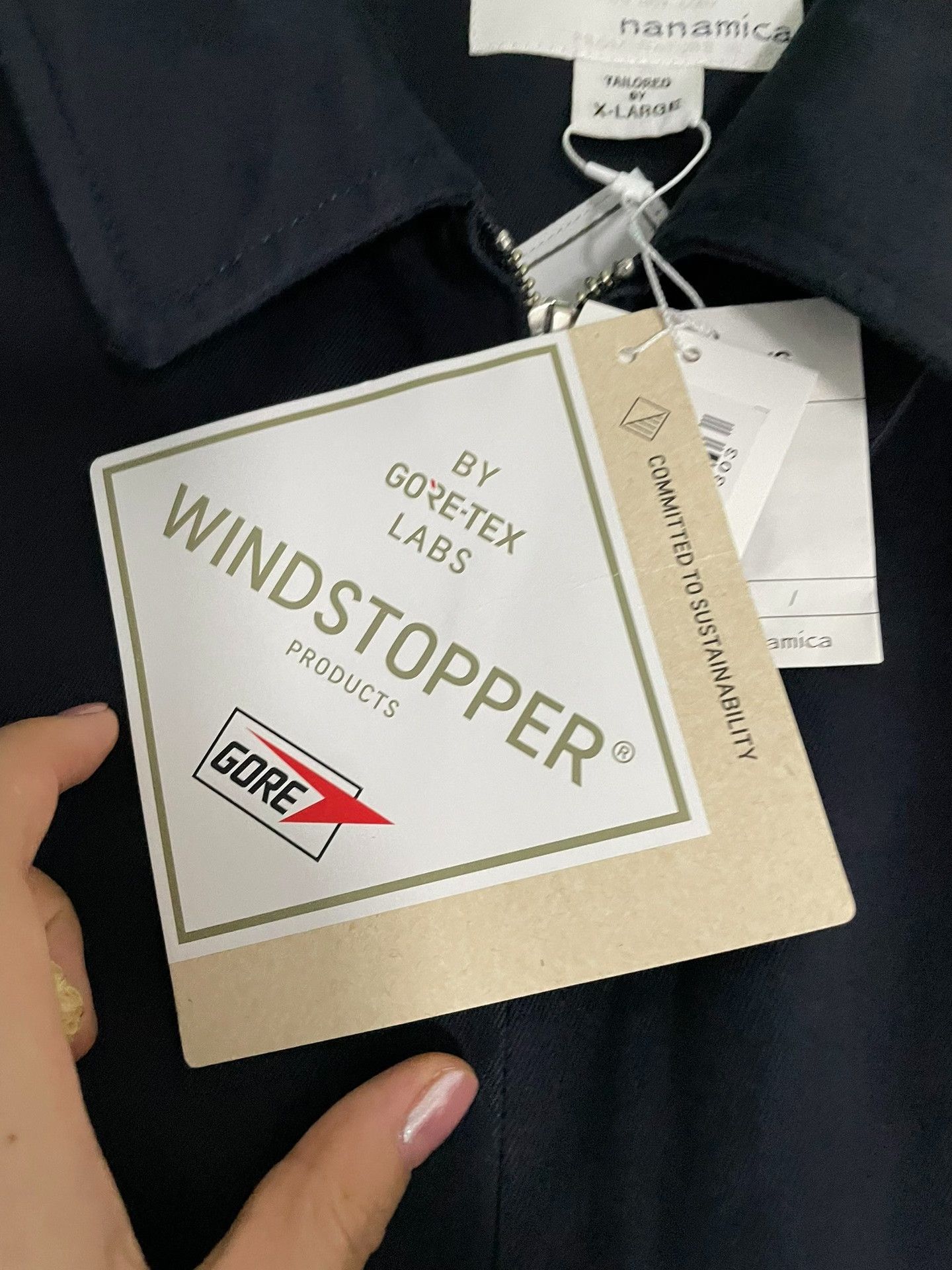 Nanamica nanamica WINDSTOPPER Chino Crew Jacket Size US XL / EU 56 / 4 - 3 Thumbnail