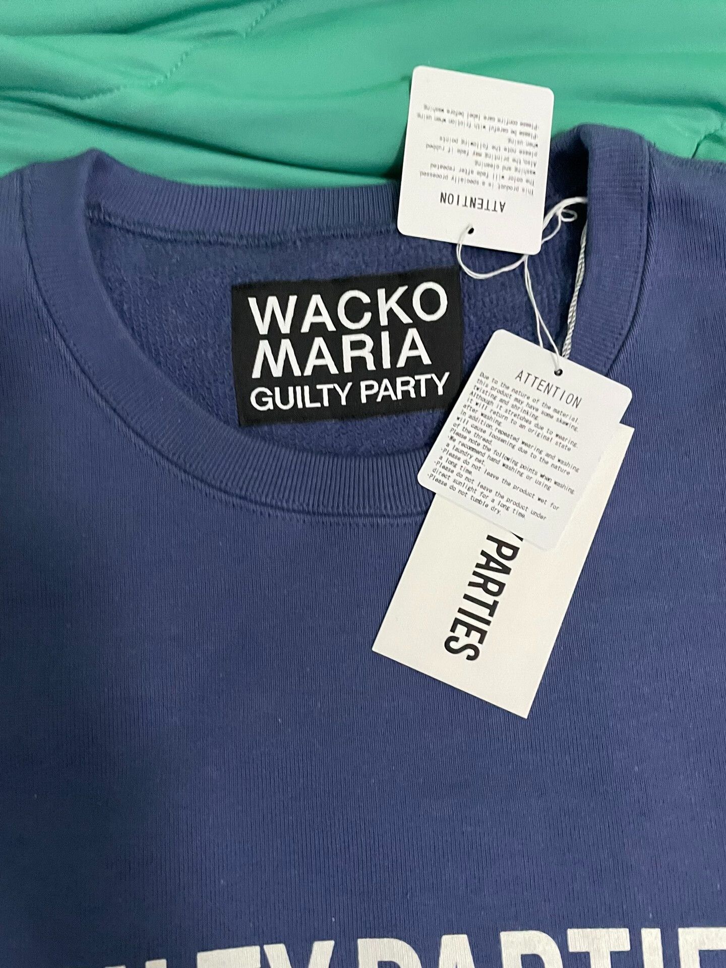 Wacko Maria WACKO MARIA Guilty Parties Crew Neck Sweatshirt Size US XL / EU 56 / 4 - 4 Thumbnail