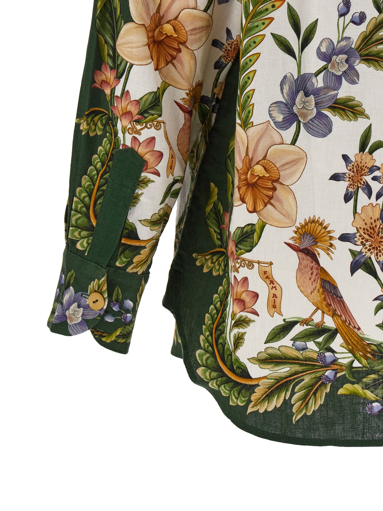 Farm Rio 'Sand Nature' shirt Size M / US 6-8 / IT 42-44 - 4 Thumbnail