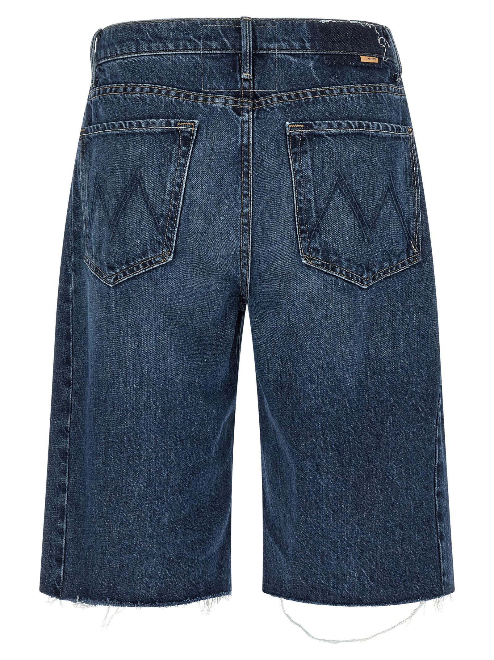 MOTHER 'The Half-Pipe Bermuda Fray' bermuda shorts Size 26" / US 2 / IT 38 - 2 Thumbnail