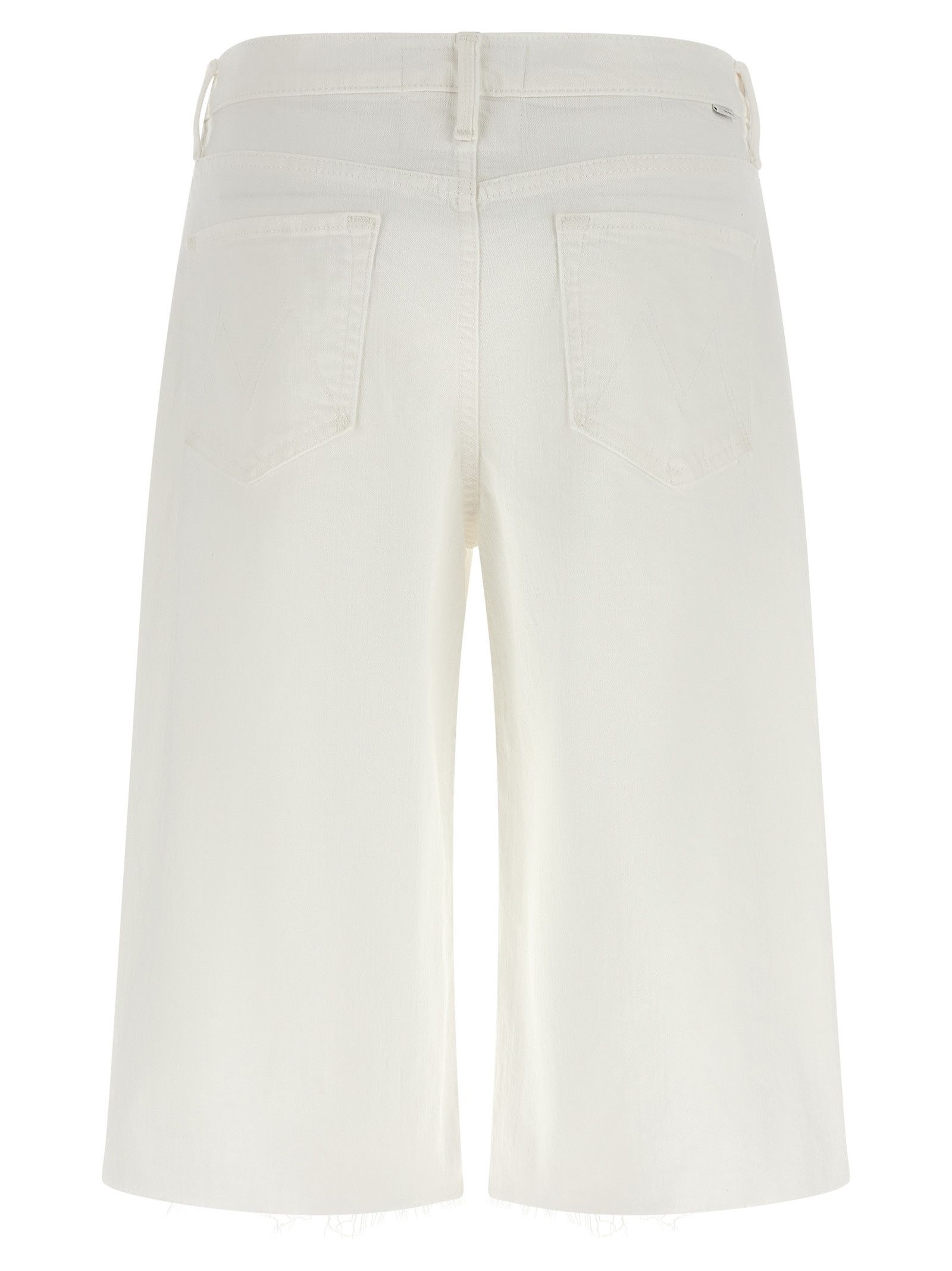 MOTHER 'The Whole Lot Zip Twist Fray' bermuda shorts Size 27" / US 4 / IT 40 - 2 Thumbnail