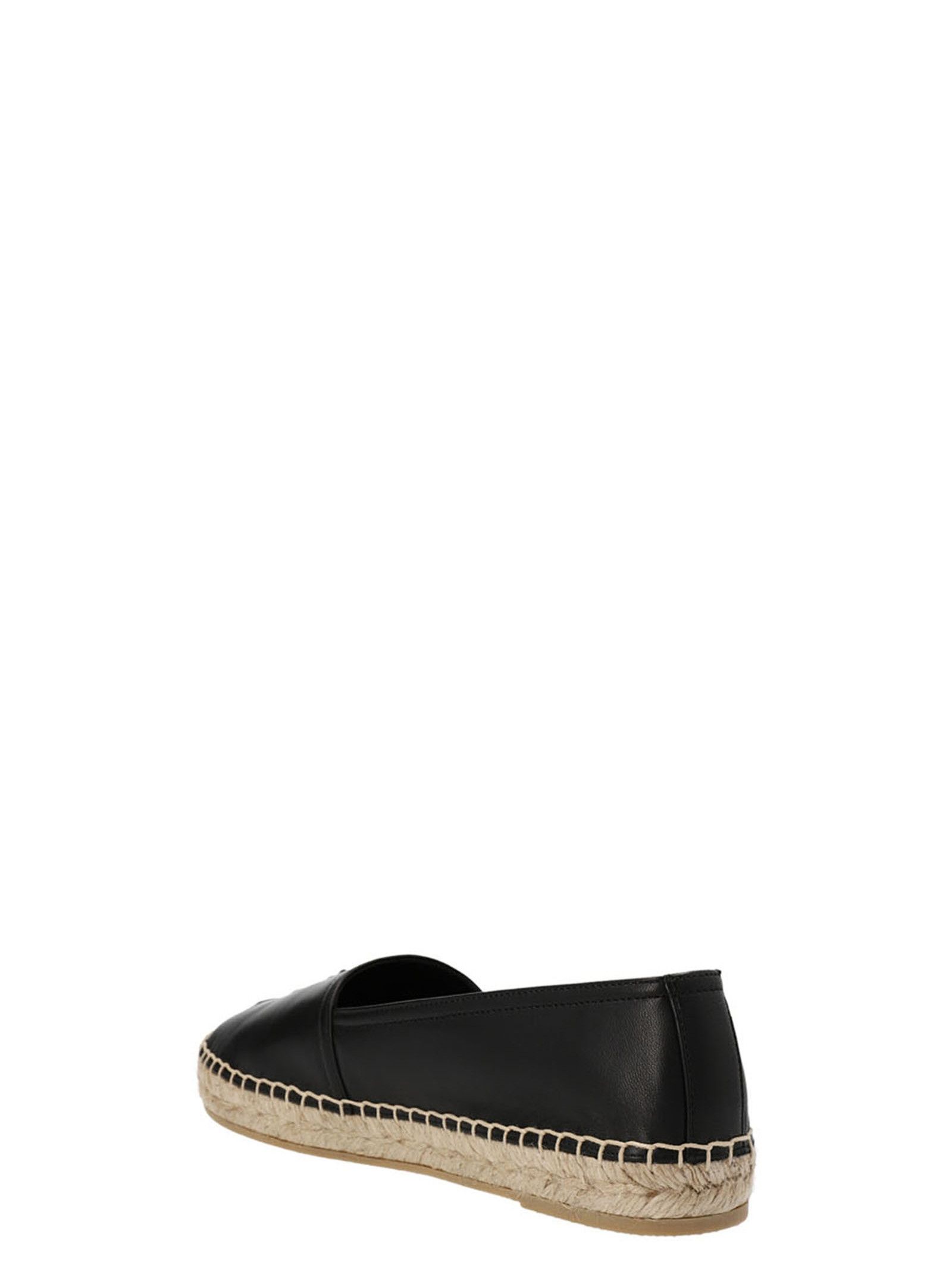 Saint Laurent Paris Logo leather espadrilles Size US 6.5 / IT 36.5 - 2 Thumbnail