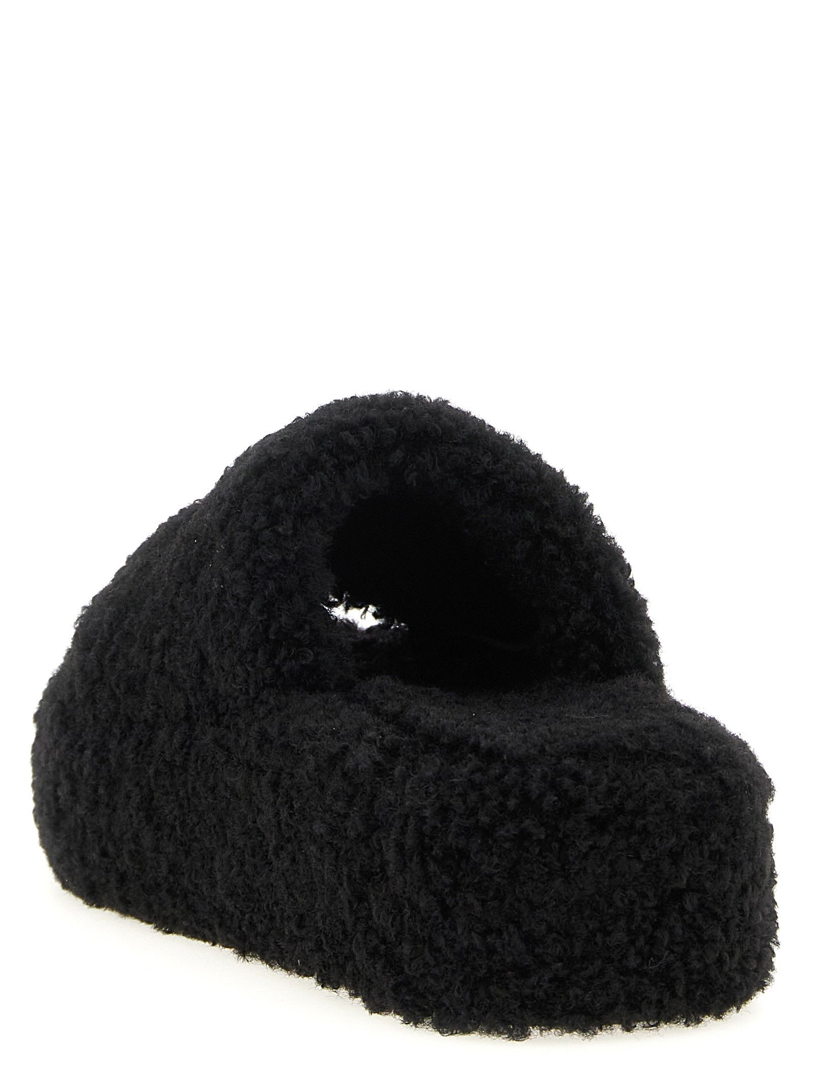 Balenciaga 'Furry Platform' slides Size US 7 / IT 37 - 3 Thumbnail