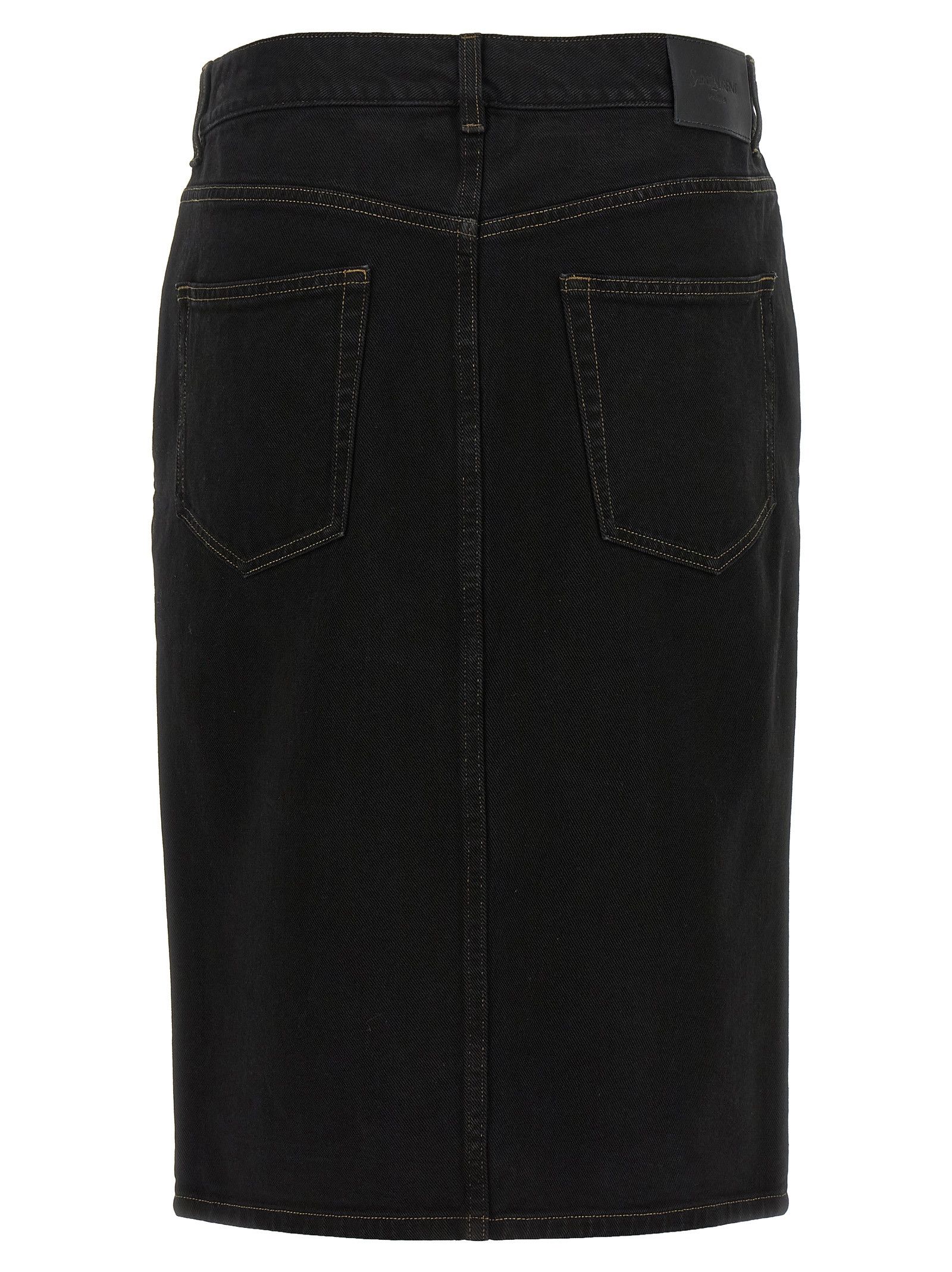 Saint Laurent Paris Pencil skirt Size 25" / US 0 / IT 36 - 2 Thumbnail