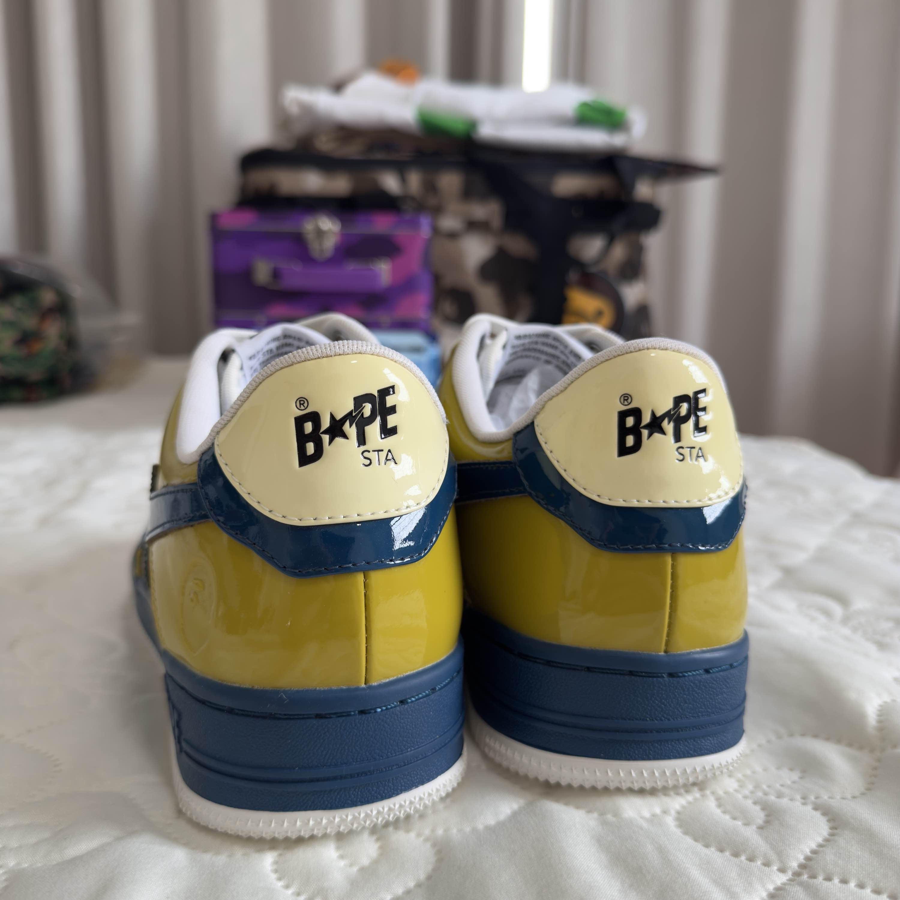Bape A Bathing Ape Bape Sta Patent Sneakers US 9 Size US 9 / EU 42 - 3 Thumbnail