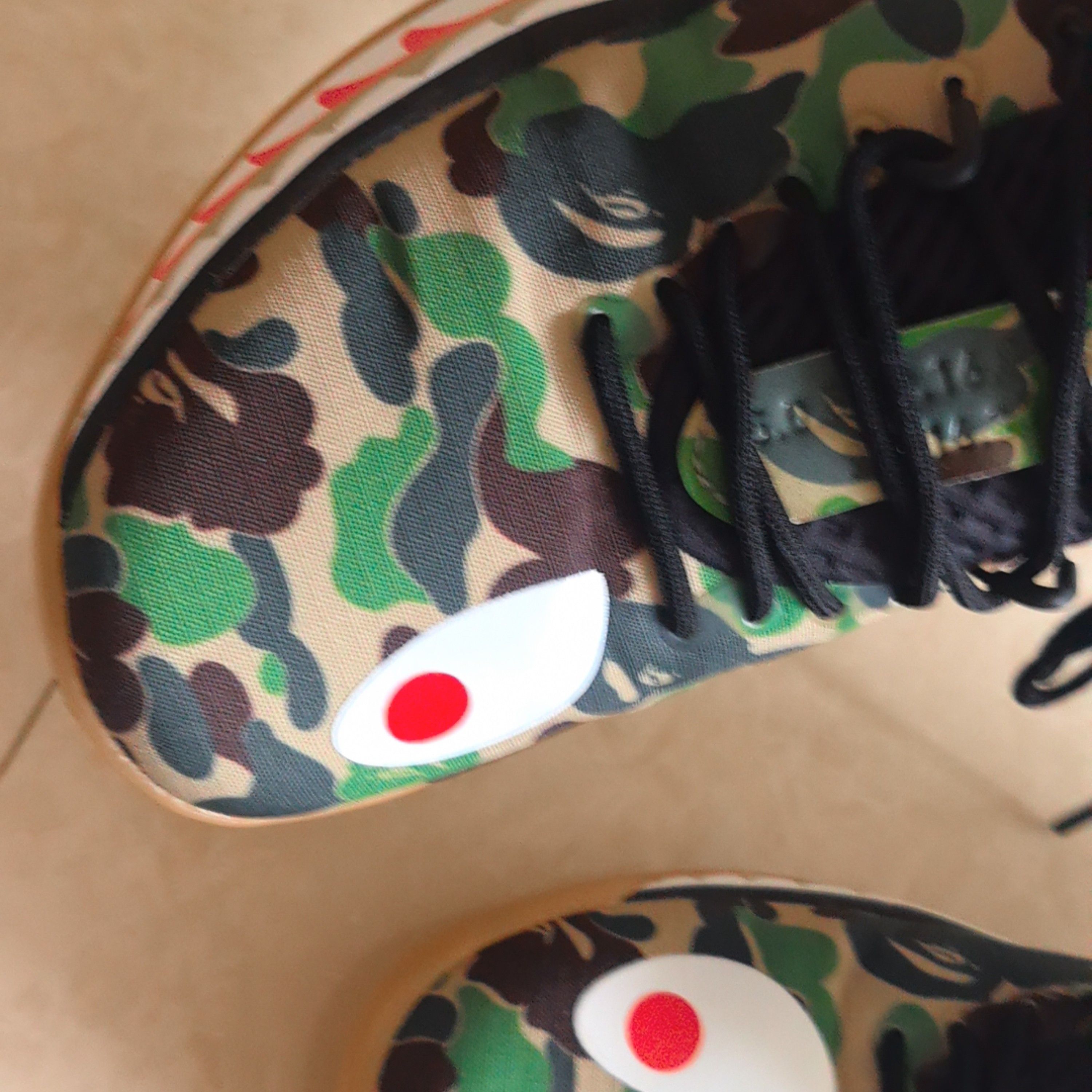 Adidas × Bape A Bathing Ape x Adidas D Lillard 4 Camo Sneakers US 9.5 Size US 10 / EU 43 - 8 Thumbnail