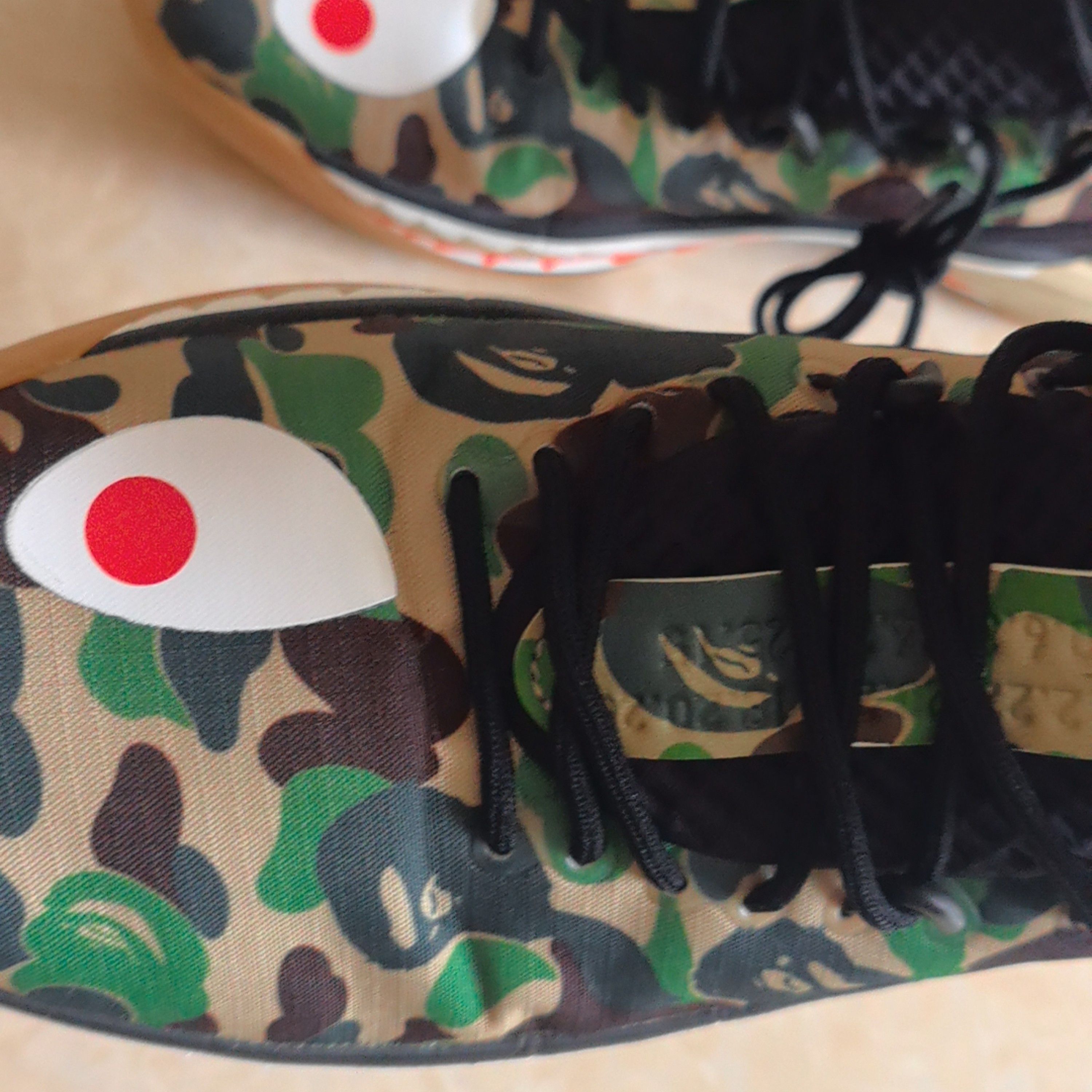 Adidas × Bape A Bathing Ape x Adidas D Lillard 4 Camo Sneakers US 9.5 Size US 10 / EU 43 - 9 Thumbnail